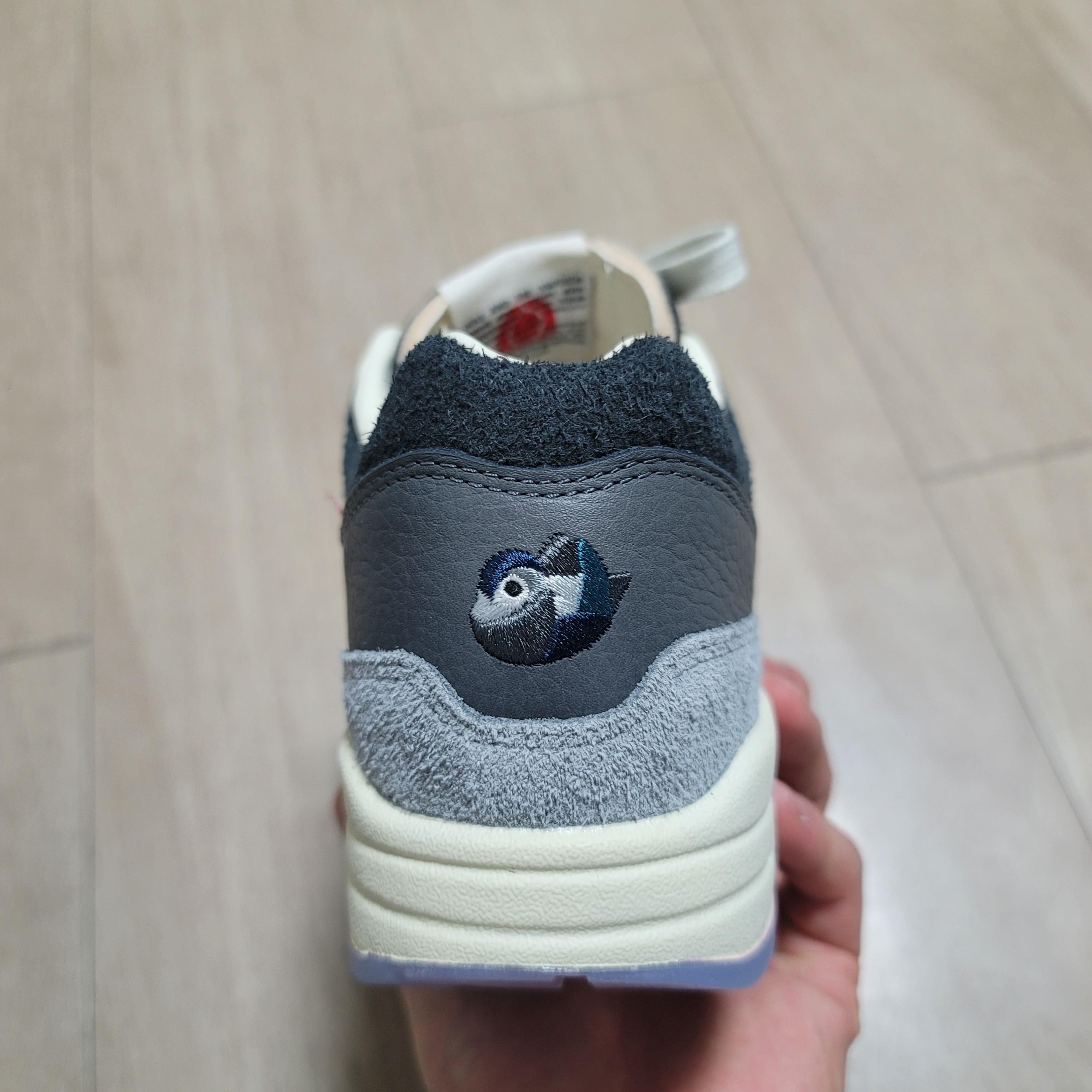 Nike x Kasina Air Max 1 SP Won-Ang Particle Grey 착용 스타일 - 4