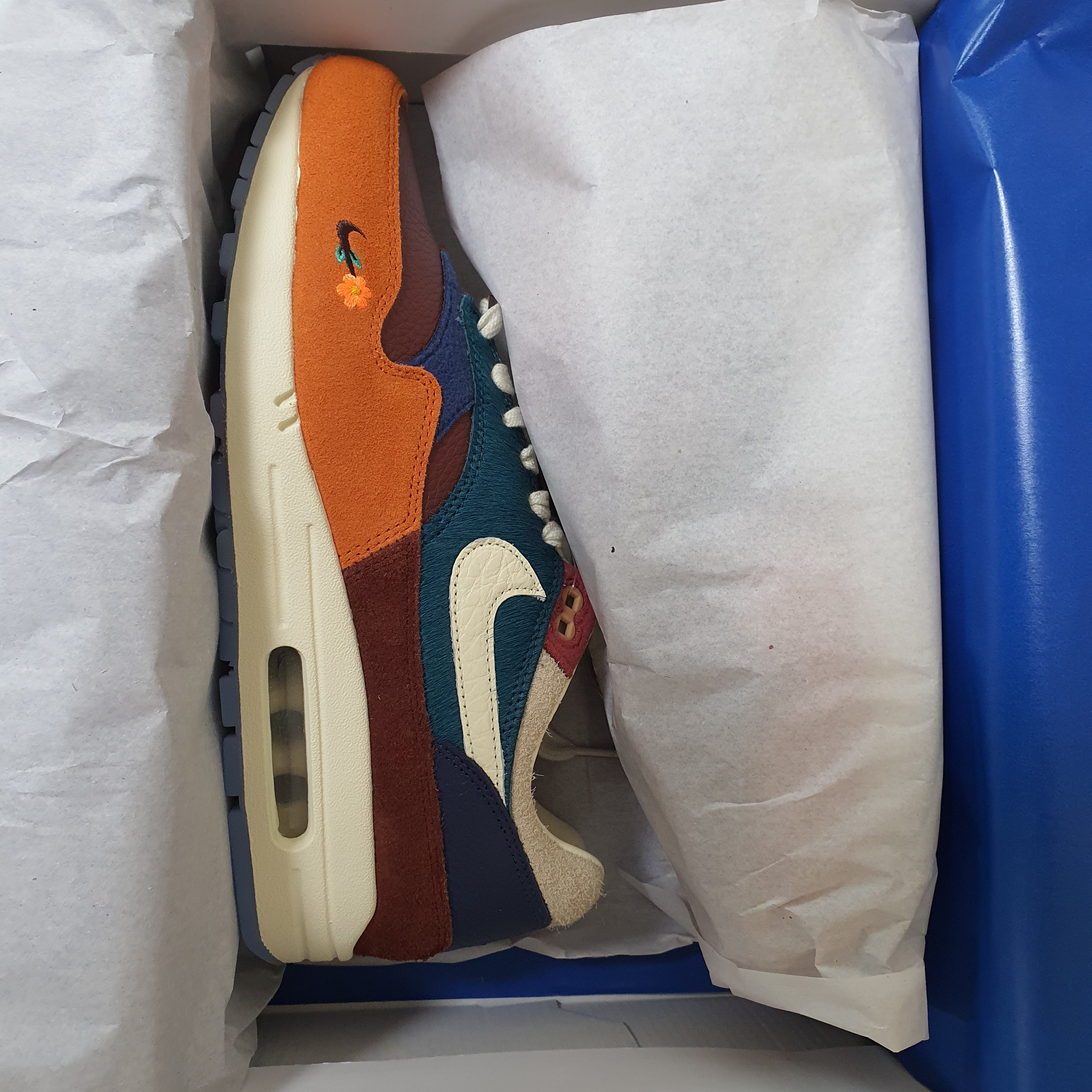 Nike x Kasina Air Max 1 SP Won-Ang Orange 착용 스타일