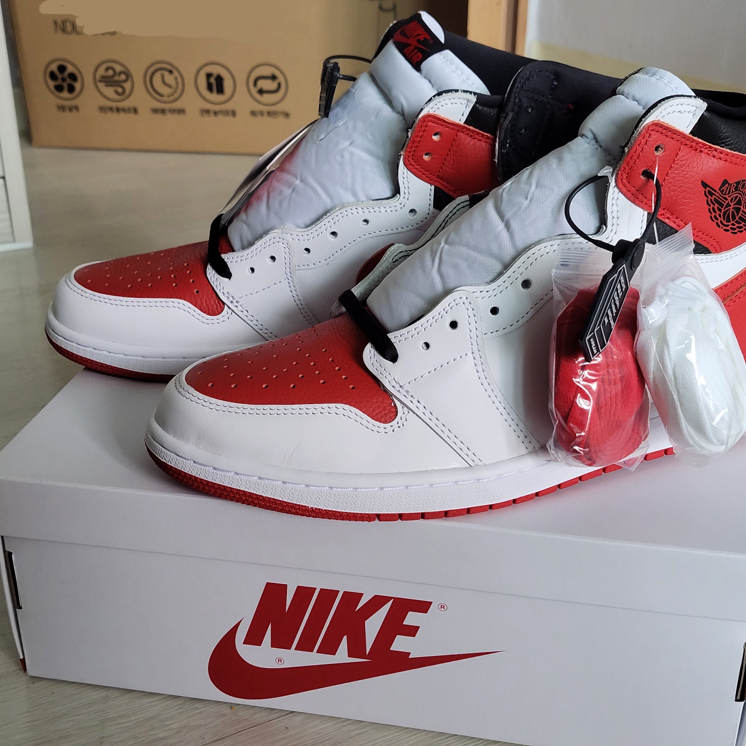 Jordan 1 Retro High OG Heritage 착용 스타일 - 3