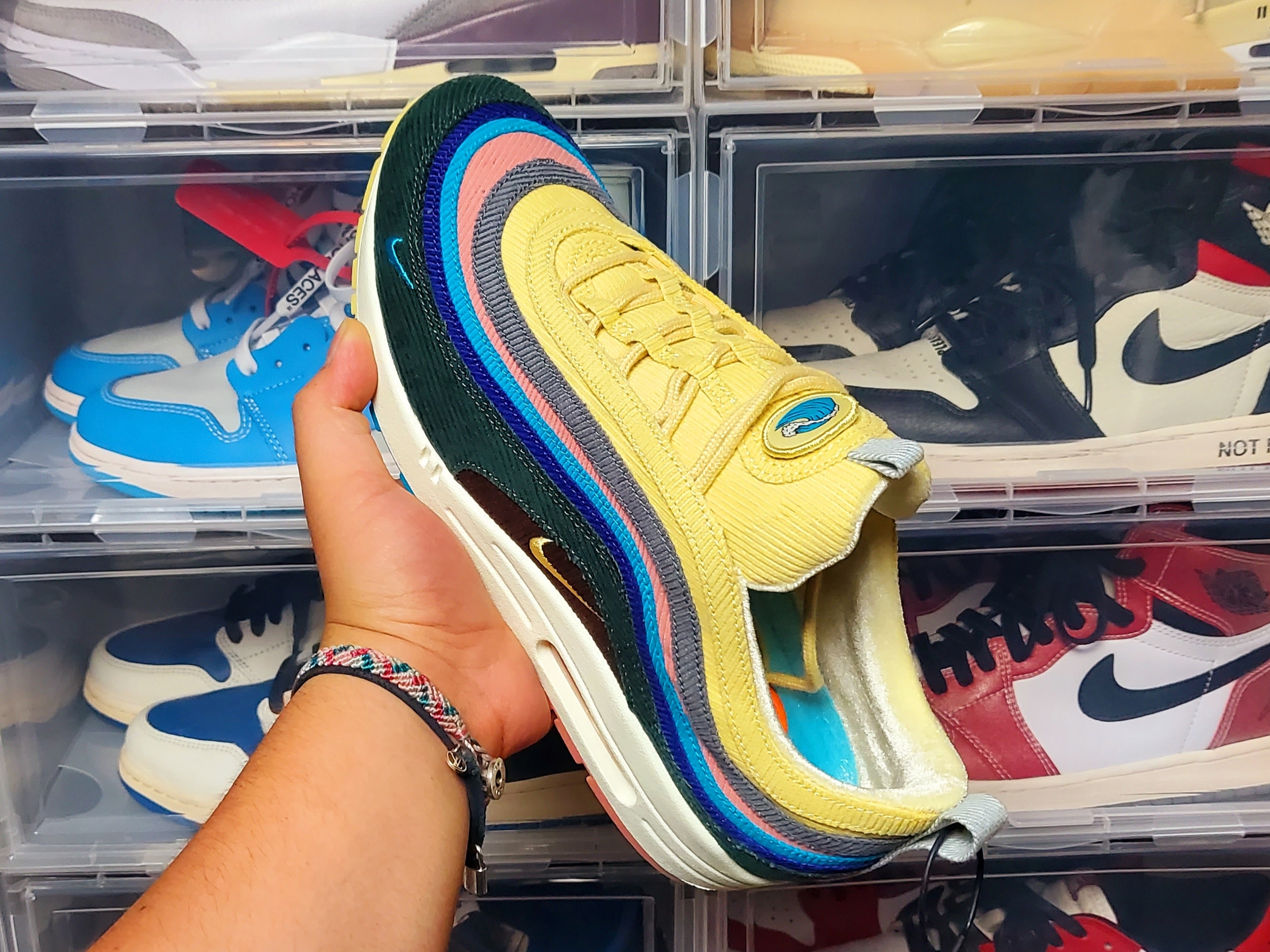 Nike x Sean Wotherspoon Air Max 1/97 착용 스타일 - 3
