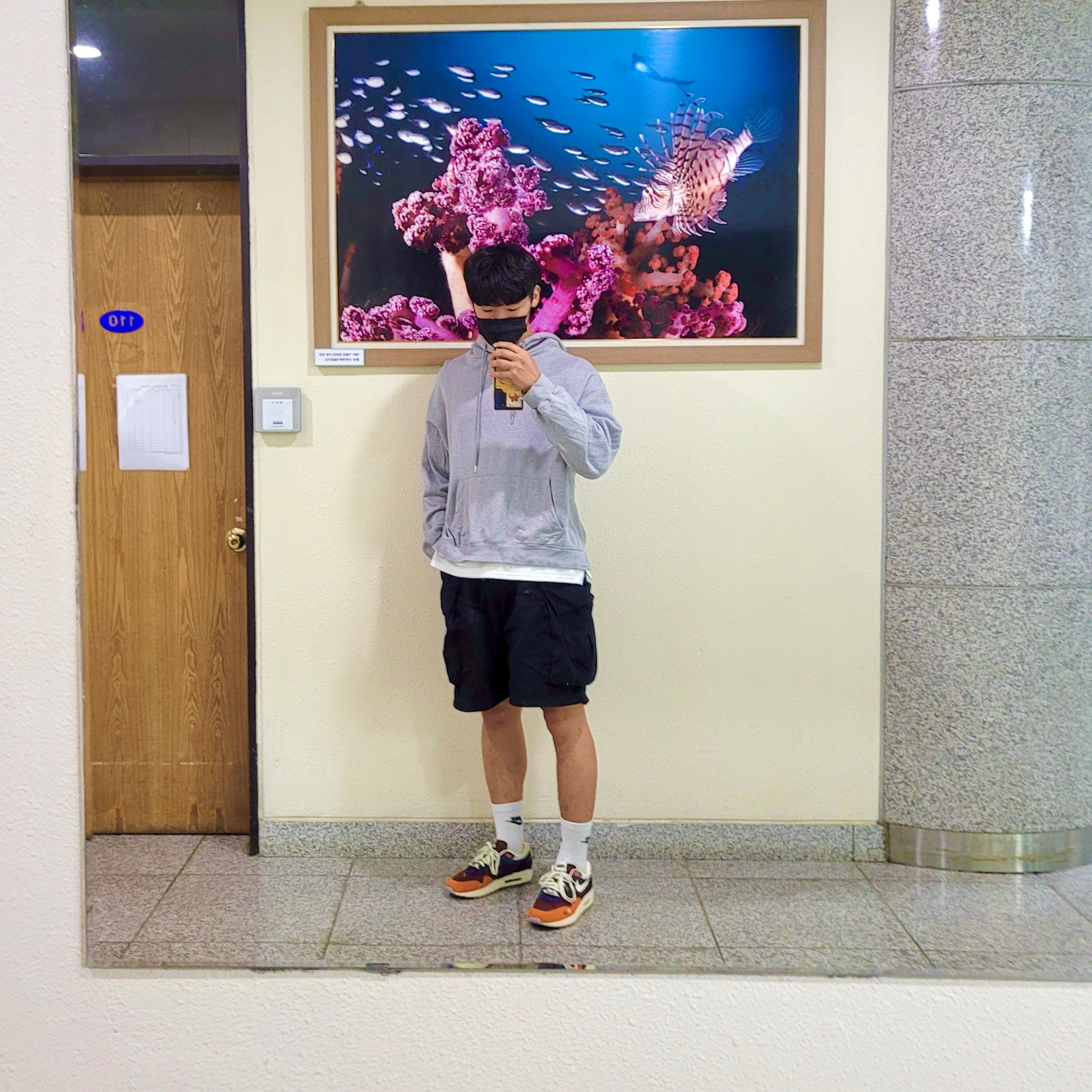 Nike x Kasina Air Max 1 SP Won-Ang Orange 착용 스타일