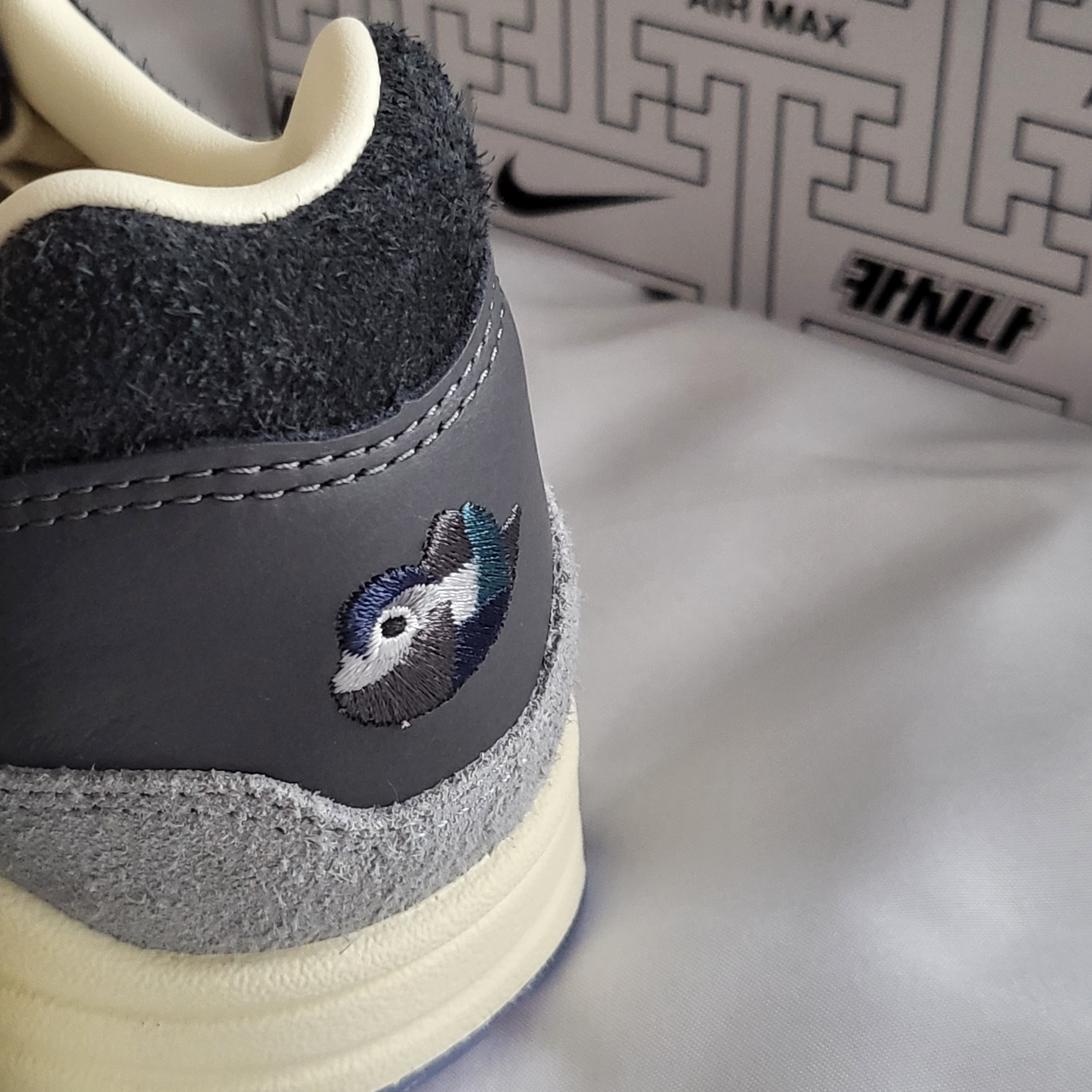 Nike x Kasina Air Max 1 SP Won-Ang Particle Grey 착용 스타일 - 2