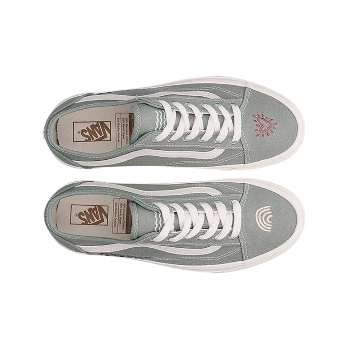 반스 올드스쿨 테이퍼드 에코 띠어리 그린 밀리유(Vans Old Skool Tapered Eco Theory Green Milieu) - 2