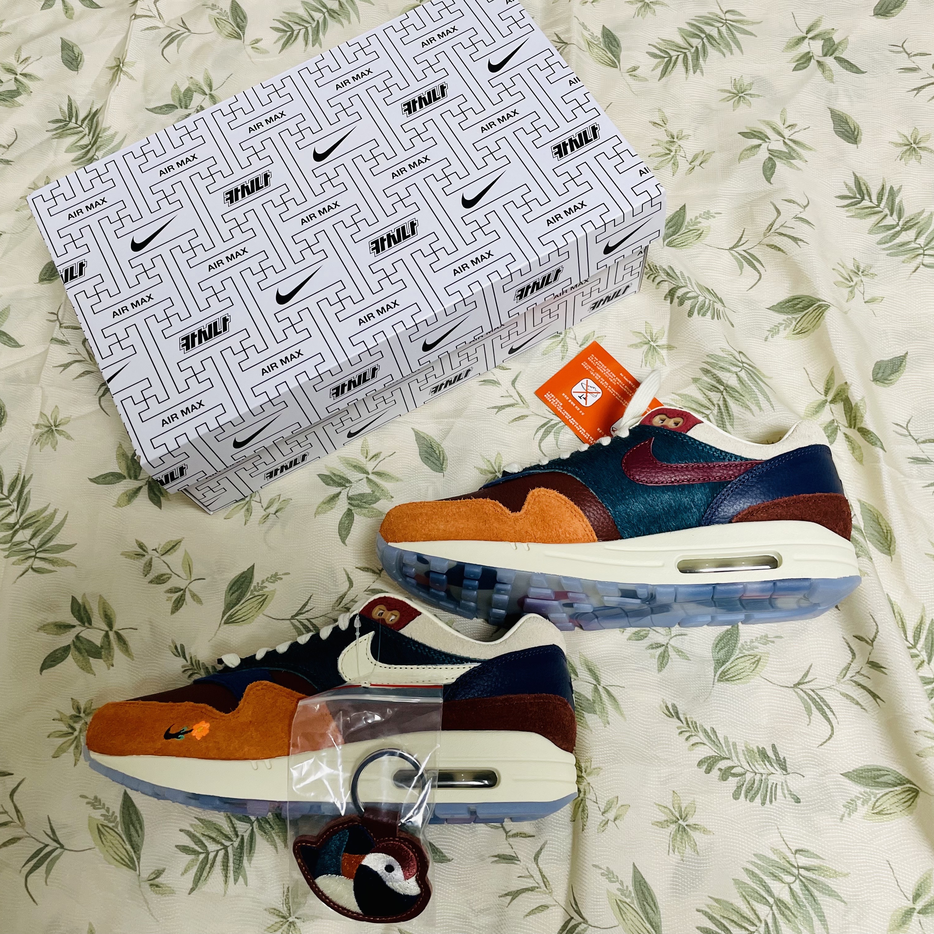 Nike x Kasina Air Max 1 SP Won-Ang Orange 착용 스타일 - 2