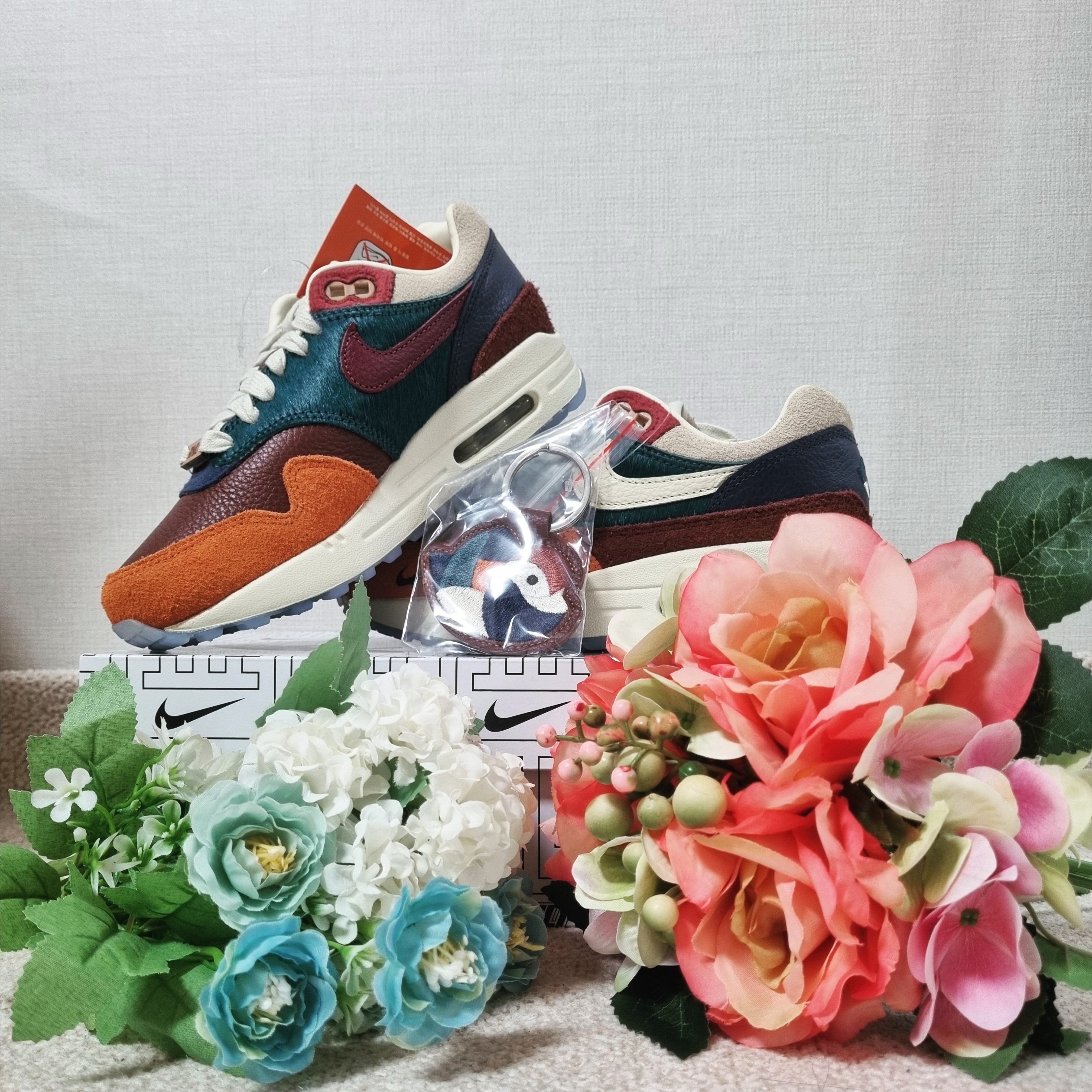 Nike x Kasina Air Max 1 SP Won-Ang Orange 착용 스타일