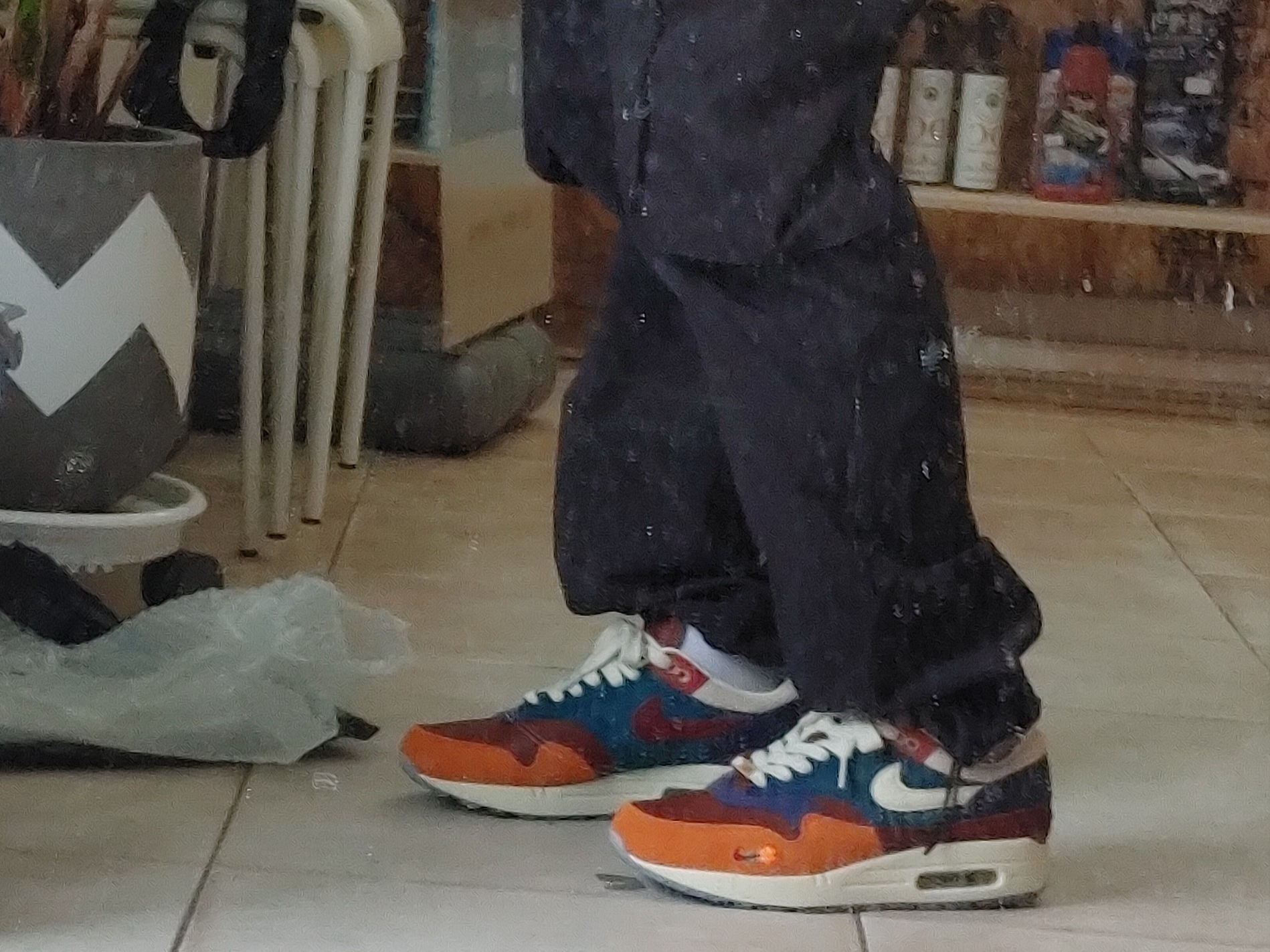 Nike x Kasina Air Max 1 SP Won-Ang Orange 착용 스타일 - 2