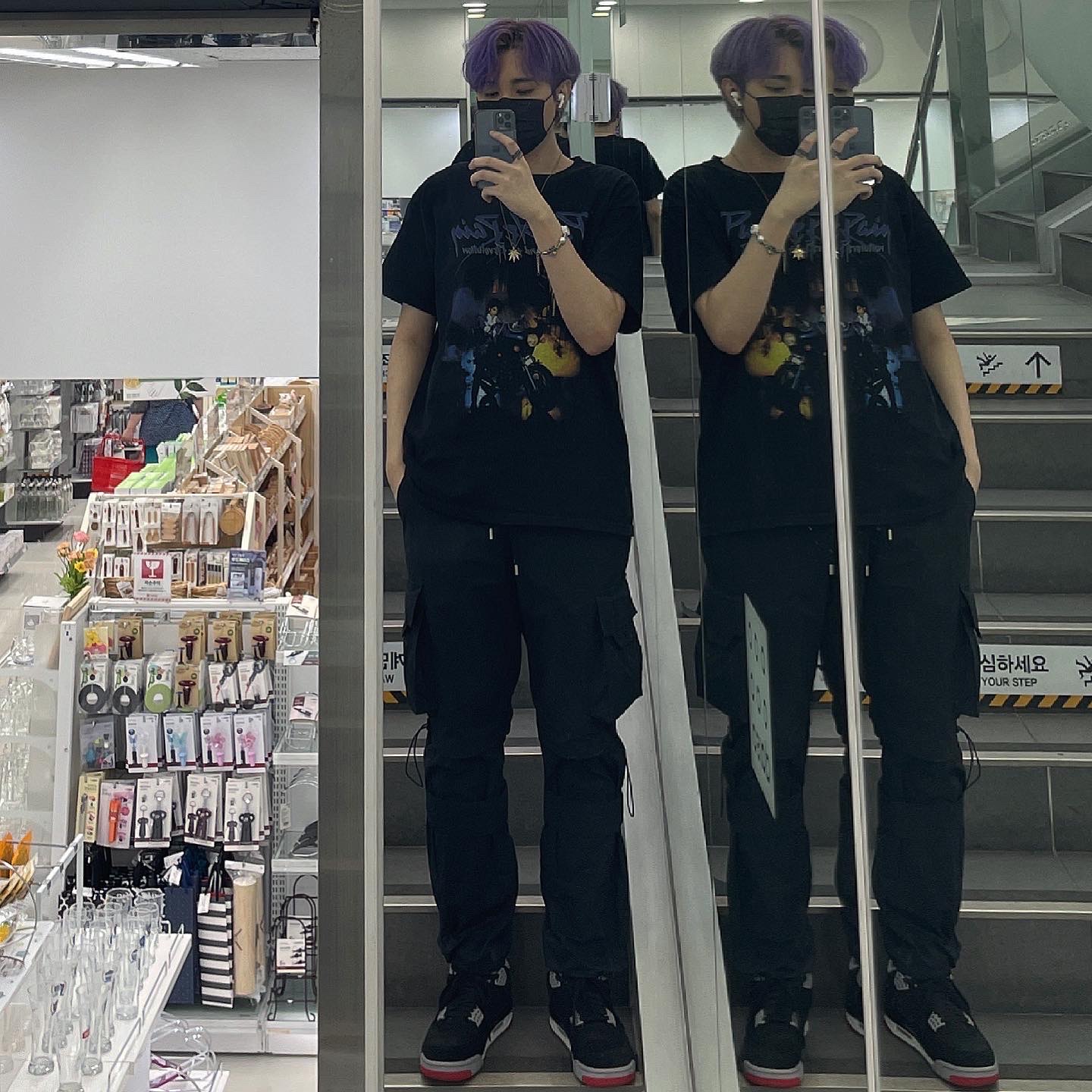 Jordan 4 Retro Bred 2019 착용 스타일