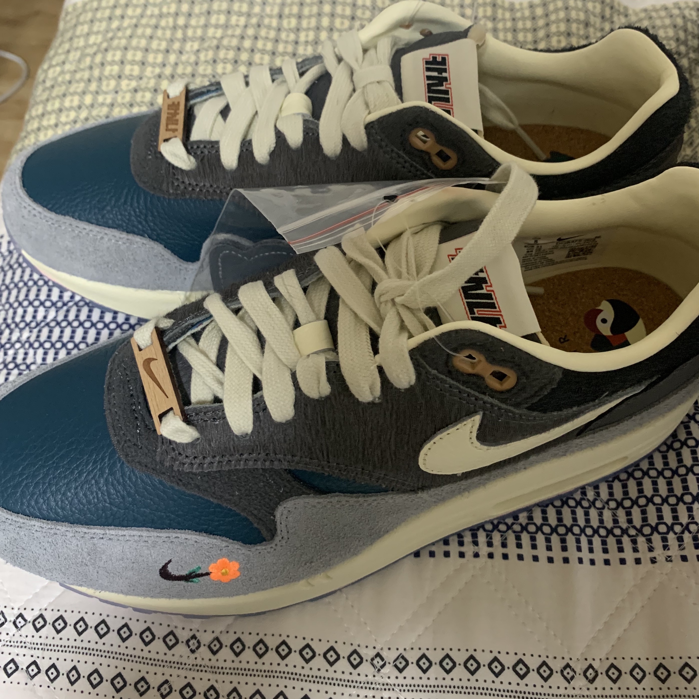 Nike x Kasina Air Max 1 SP Won-Ang Particle Grey 착용 스타일