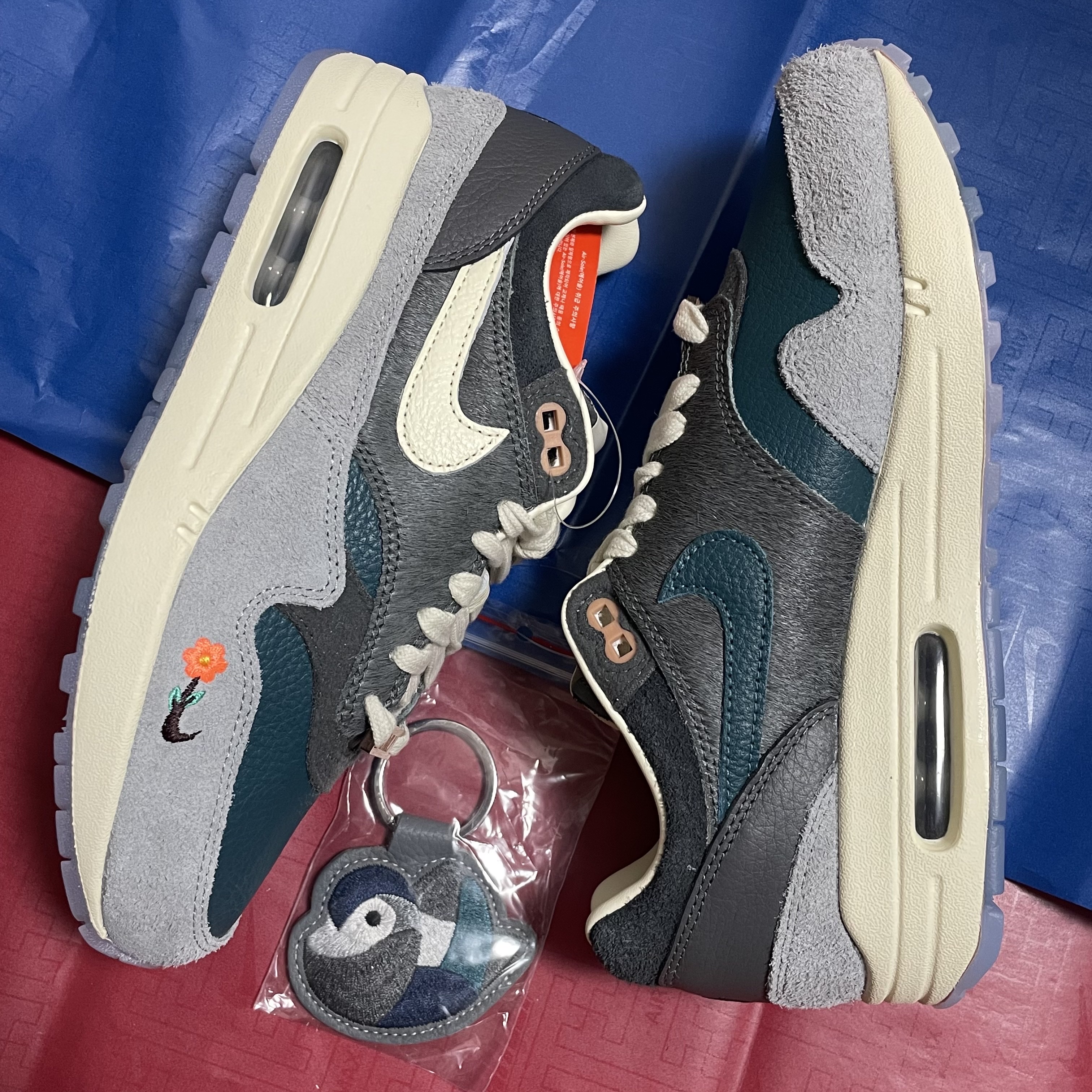 Nike x Kasina Air Max 1 SP Won-Ang Particle Grey 착용 스타일