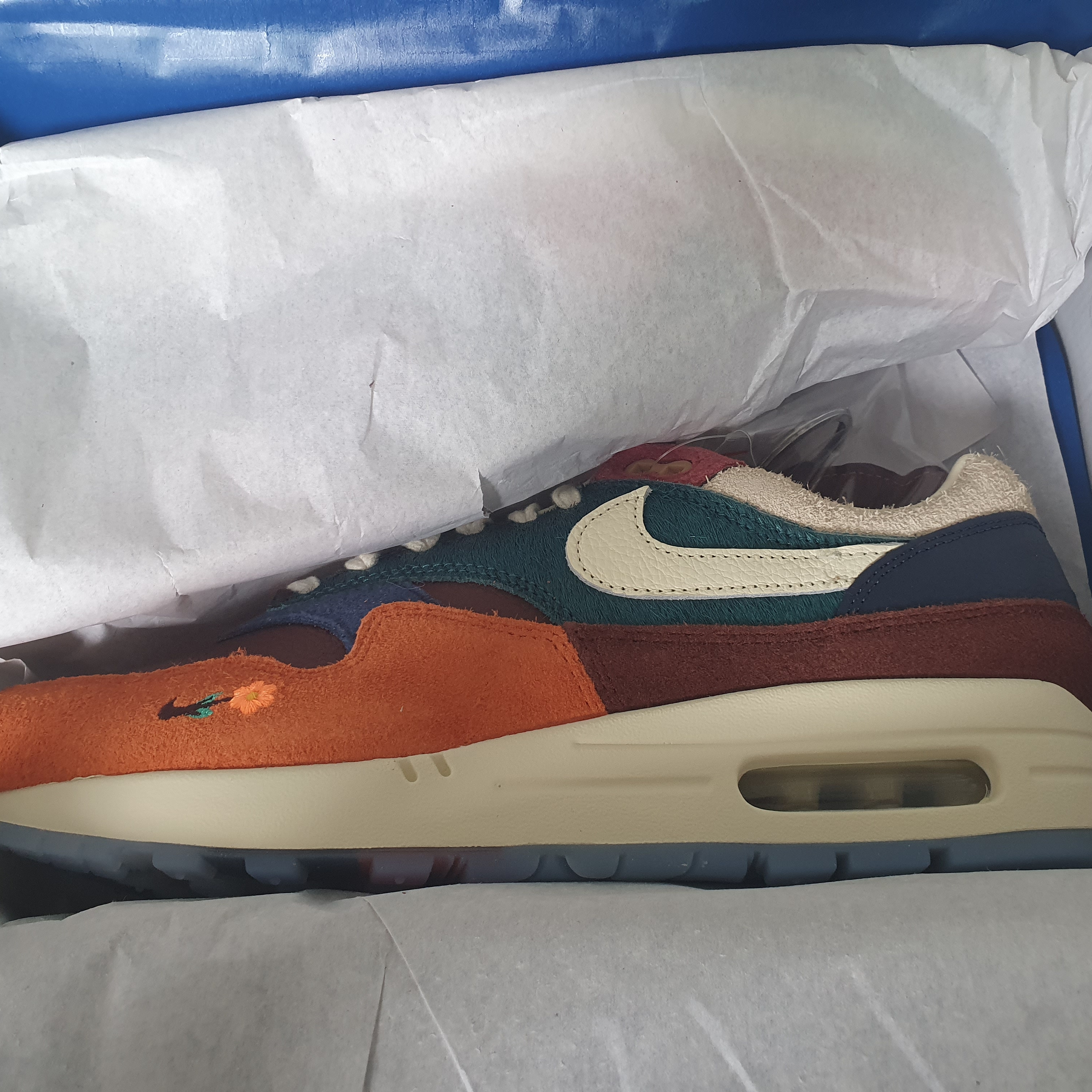 Nike x Kasina Air Max 1 SP Won-Ang Orange 착용 스타일