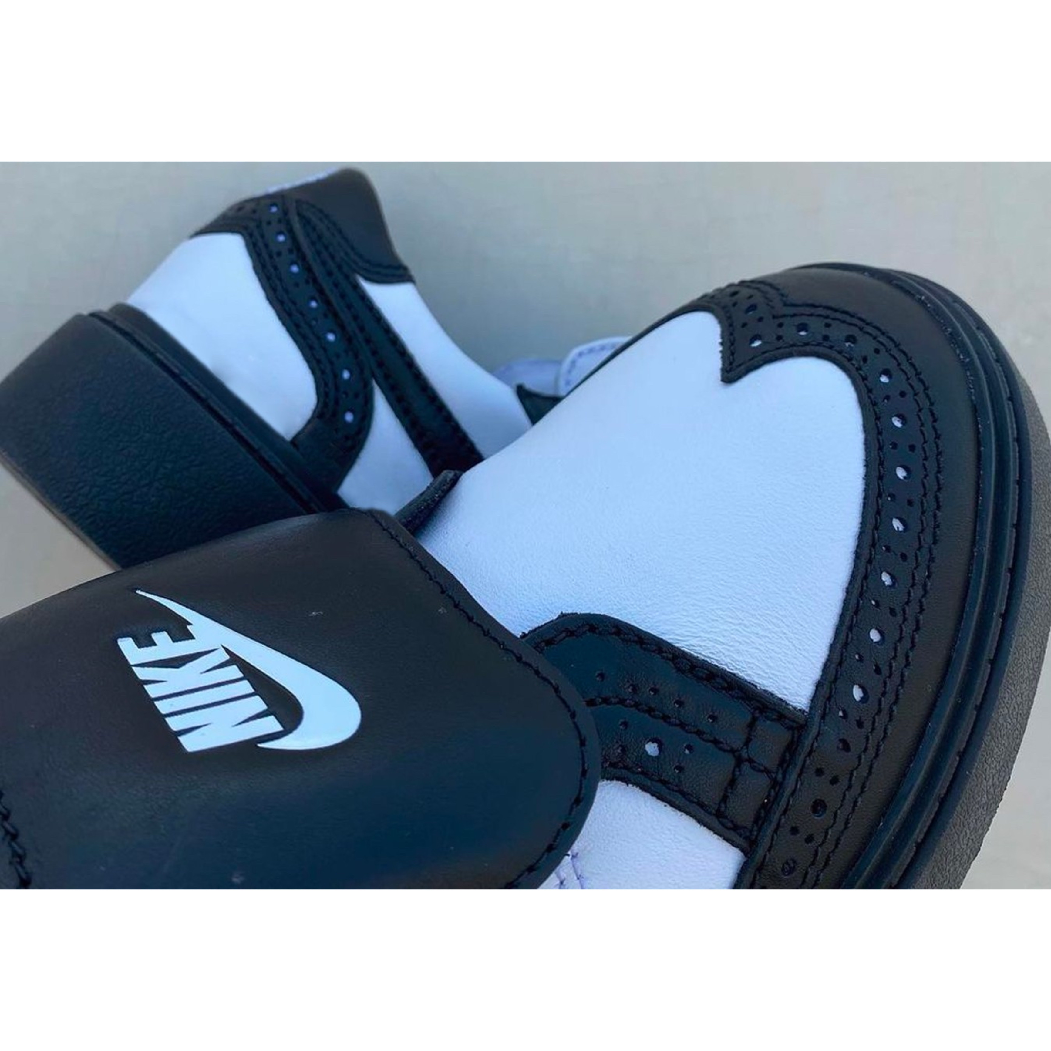 Nike x Peaceminusone Kwondo1 Black and White 착용 스타일 - 4