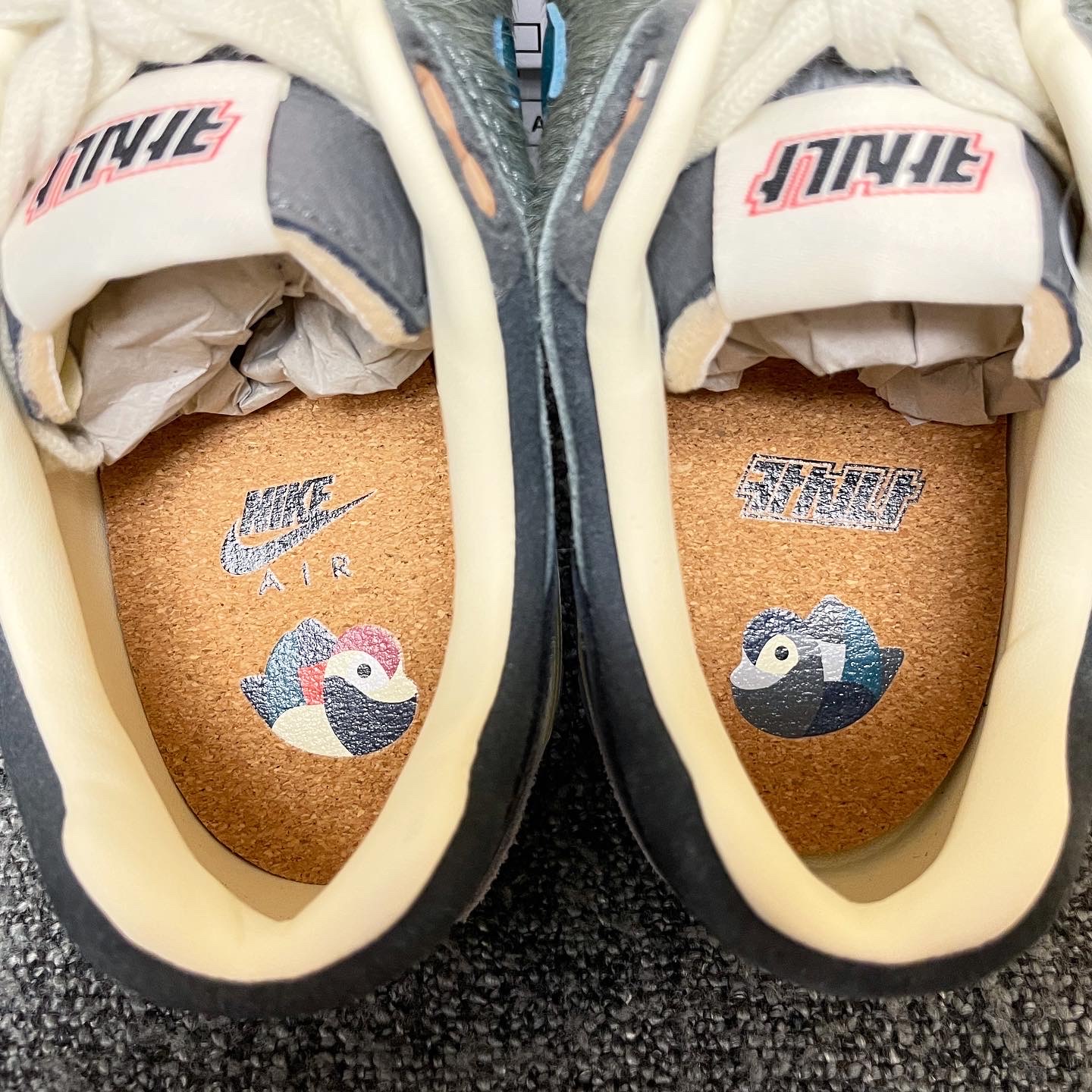 Nike x Kasina Air Max 1 SP Won-Ang Particle Grey 착용 스타일 - 4