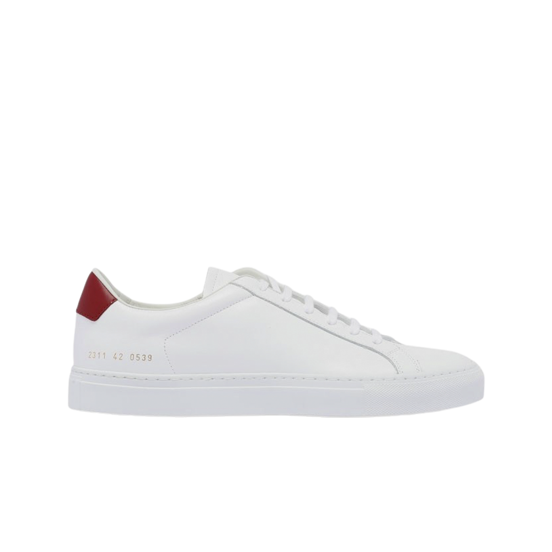 커먼 프로젝트 아킬레스 레트로 로우 화이트 레드(Common Projects Achilles Retro Low White Red)