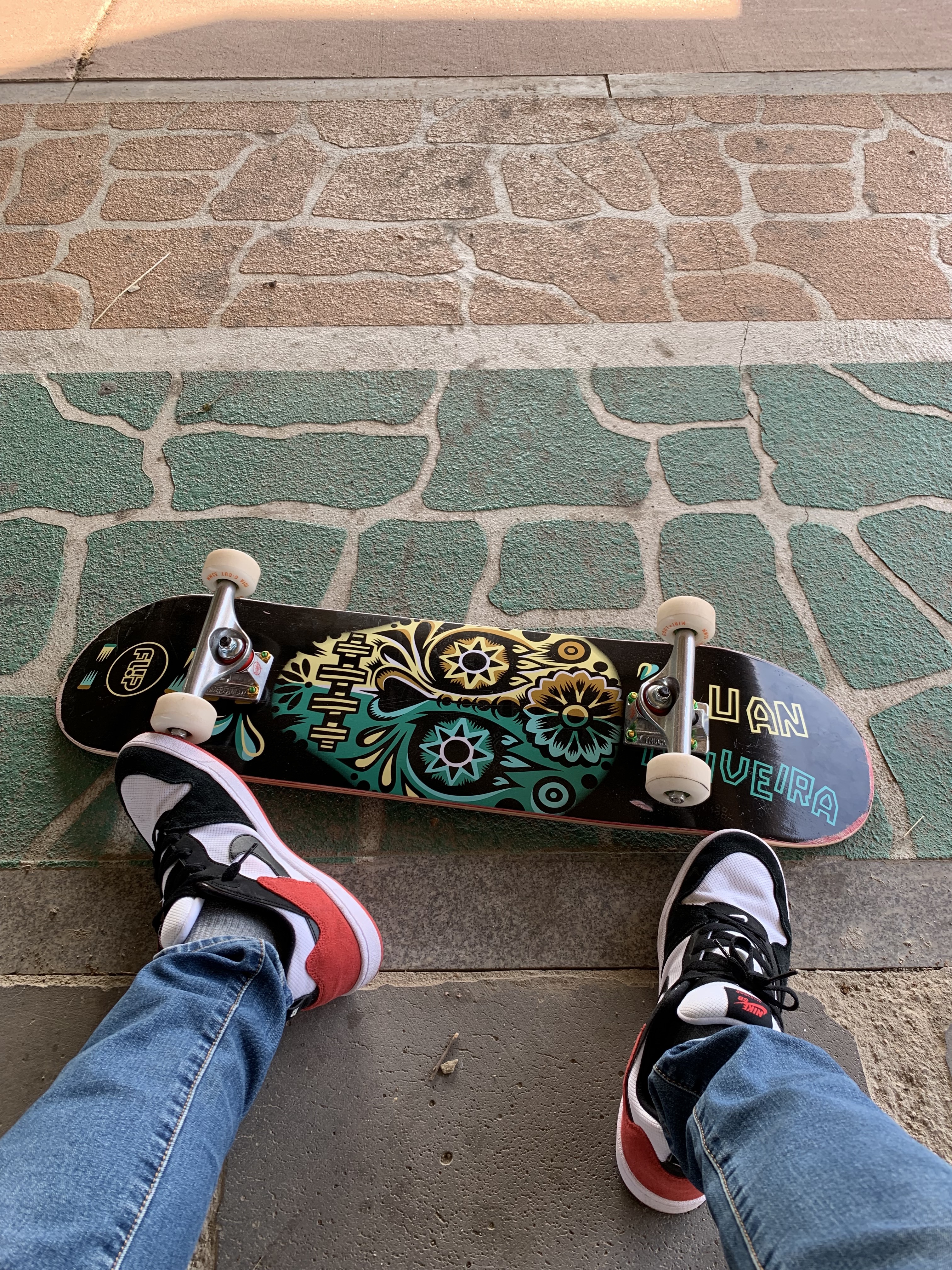 Nike SB Alleyoop University Red 착용 스타일