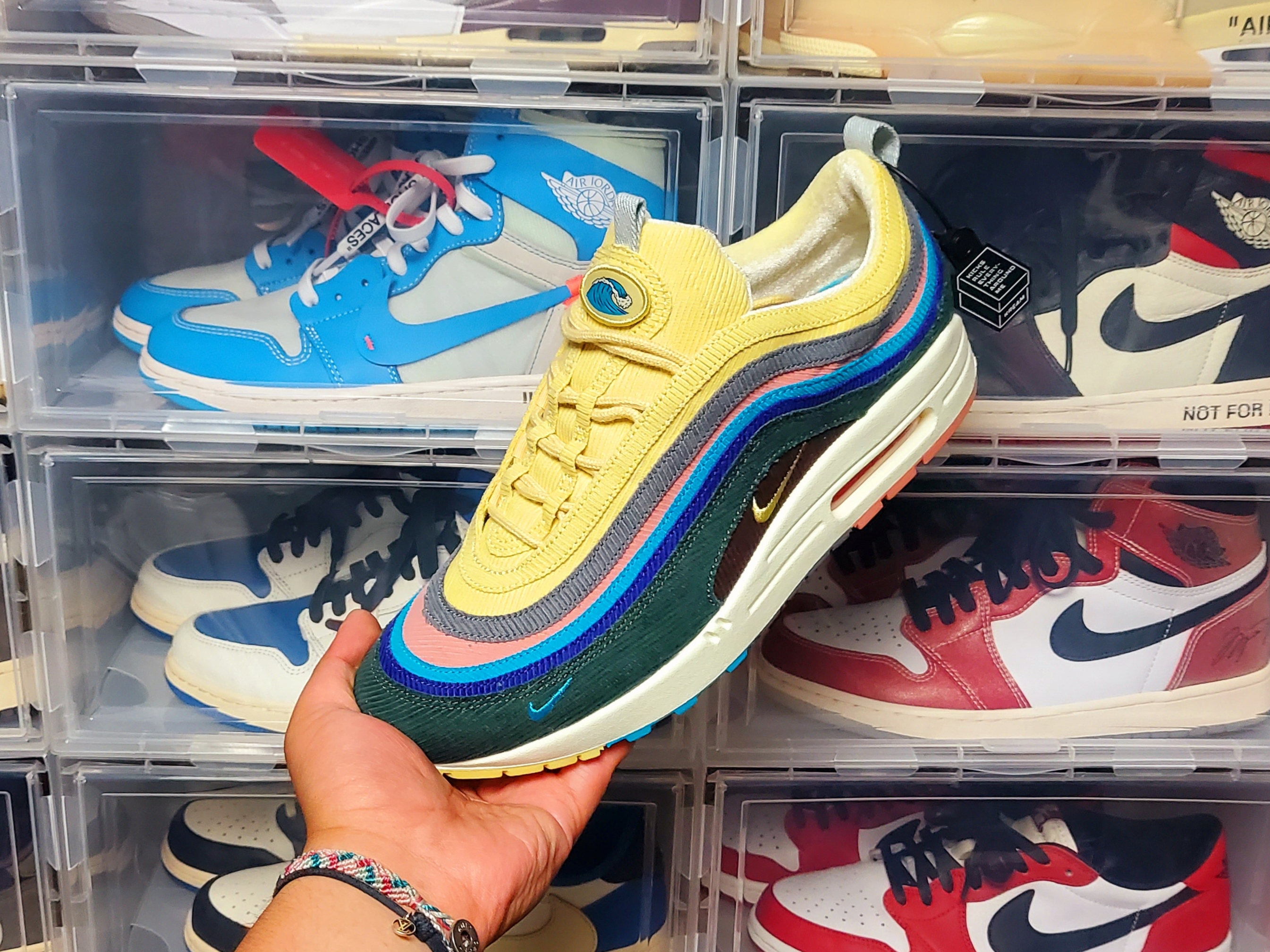 Nike x Sean Wotherspoon Air Max 1/97 착용 스타일 - 1