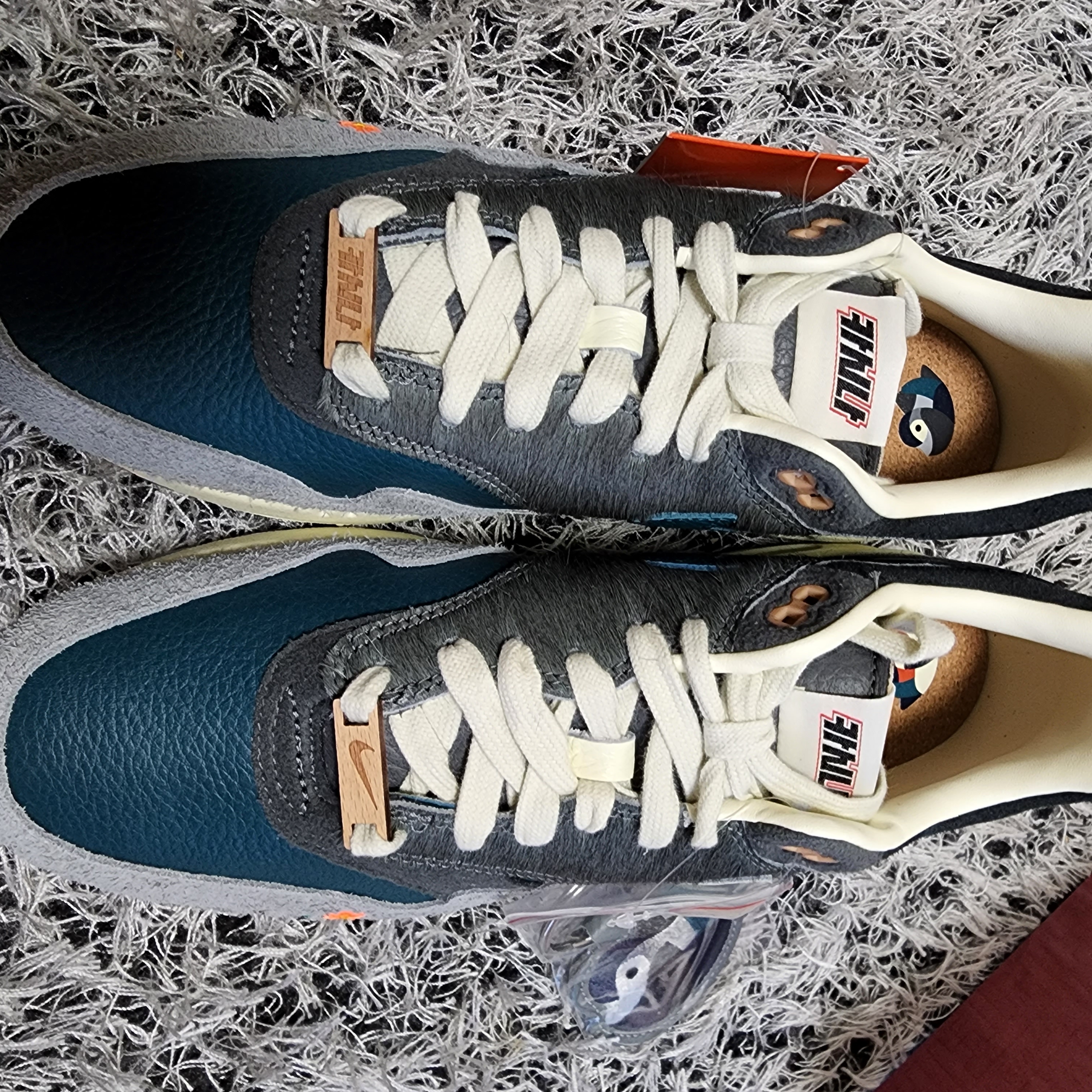 Nike x Kasina Air Max 1 SP Won-Ang Particle Grey 착용 스타일 - 3