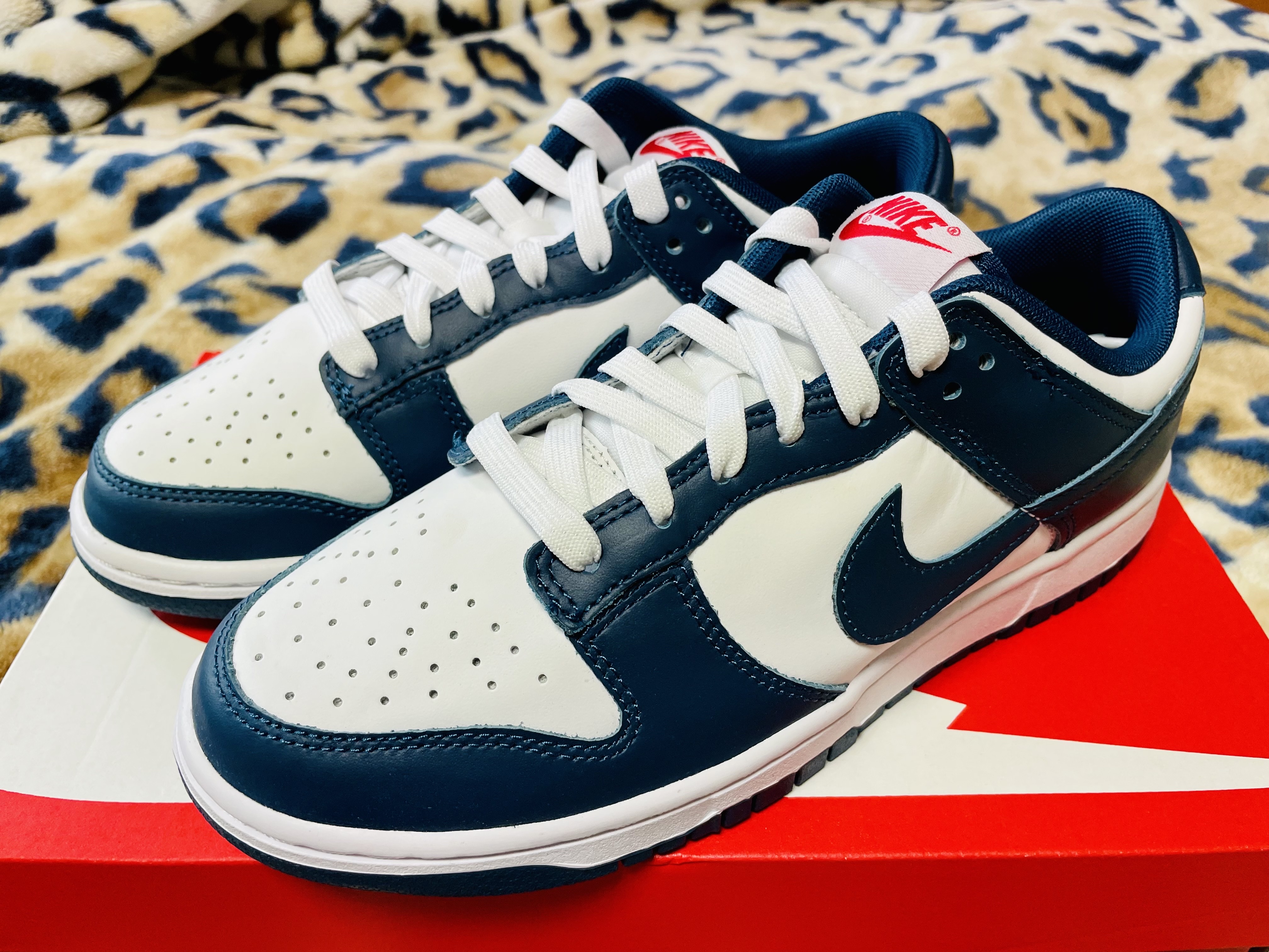 Nike Dunk Low Retro Valerian Blue 착용 스타일 - 2