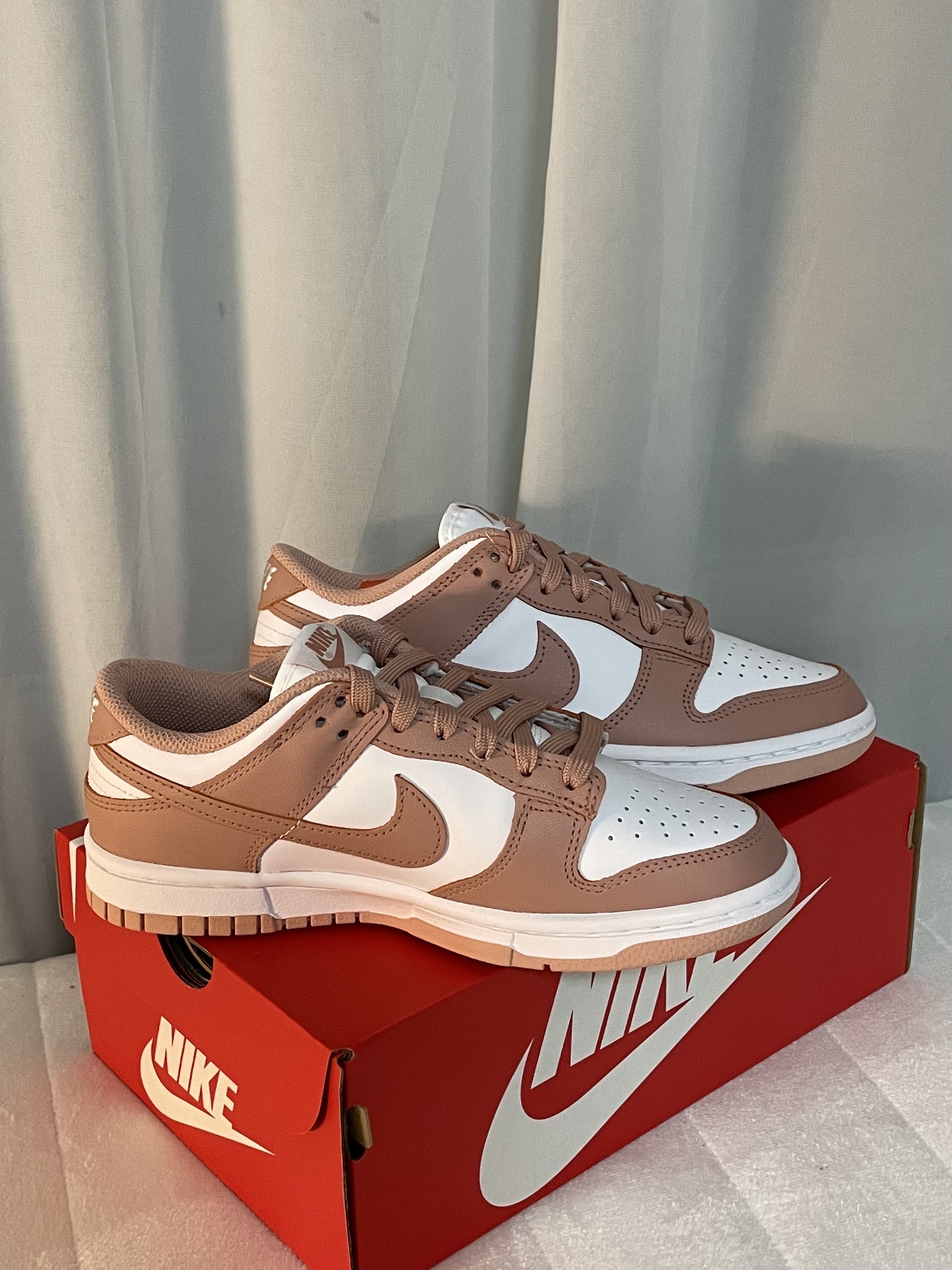 (W) Nike Dunk Low Rose Whisper 착용 스타일