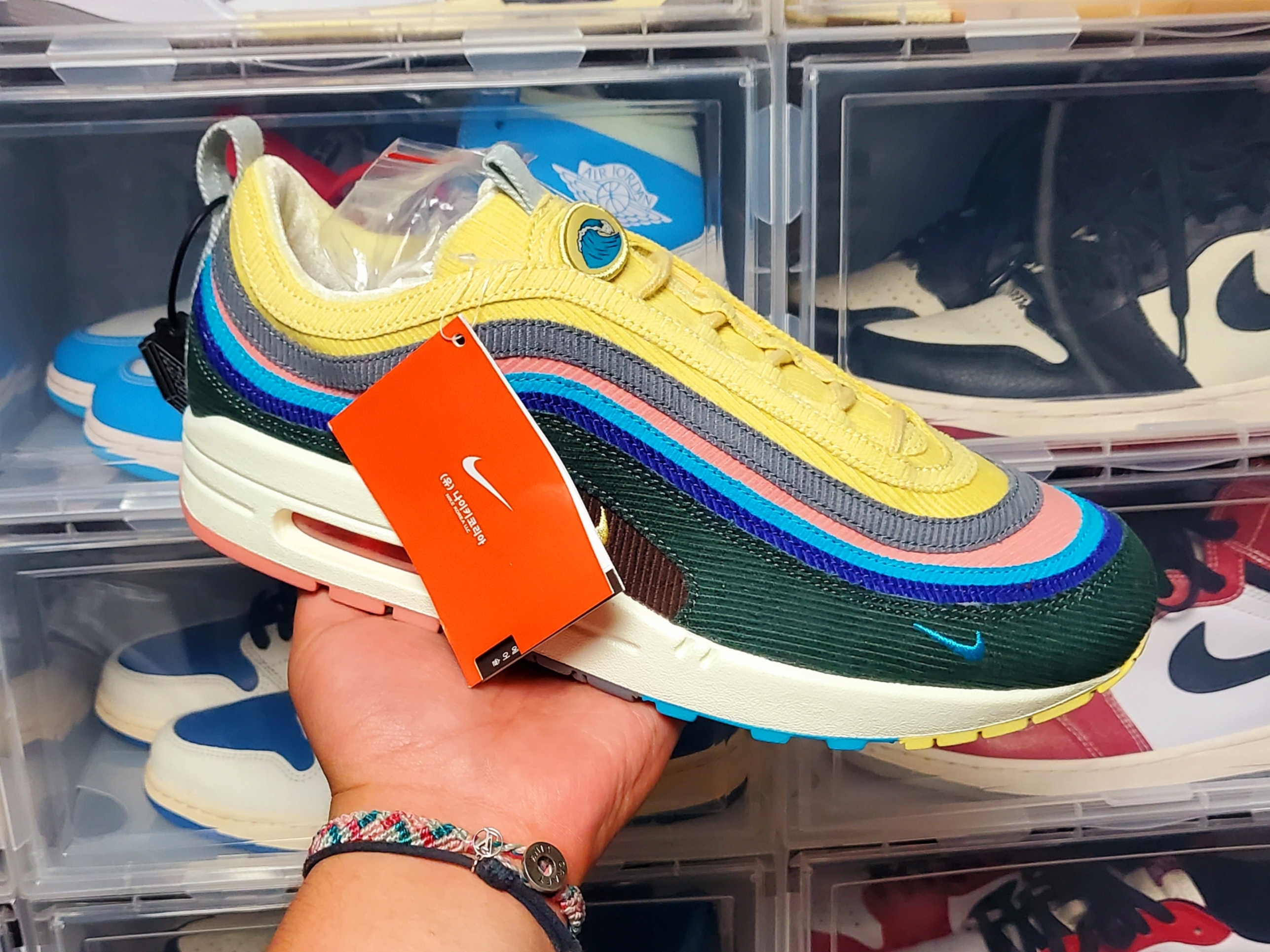 Nike x Sean Wotherspoon Air Max 1/97 착용 스타일 - 4