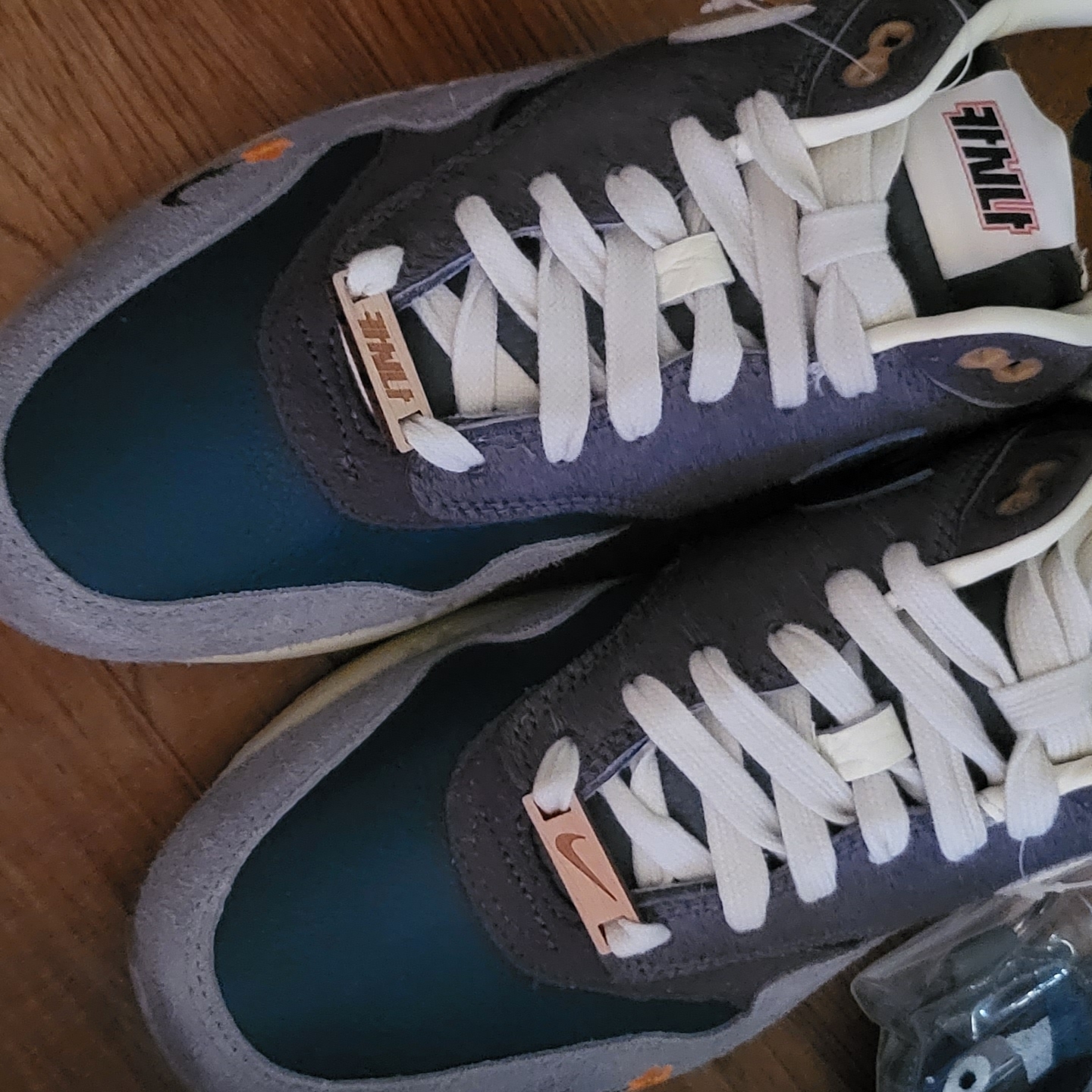 Nike x Kasina Air Max 1 SP Won-Ang Particle Grey 착용 스타일 - 2