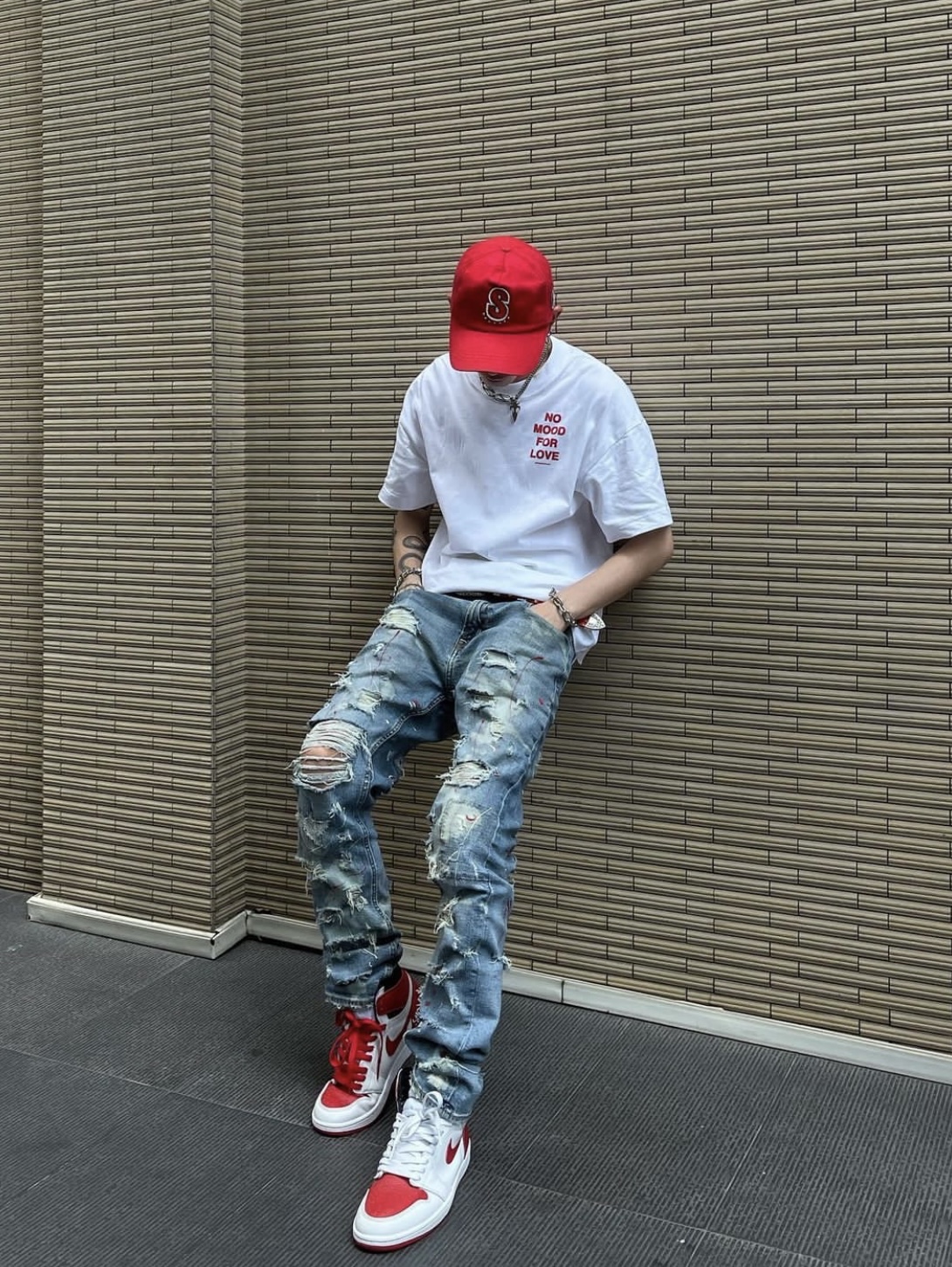 Jordan 1 Retro High OG Heritage 착용 스타일 - 1