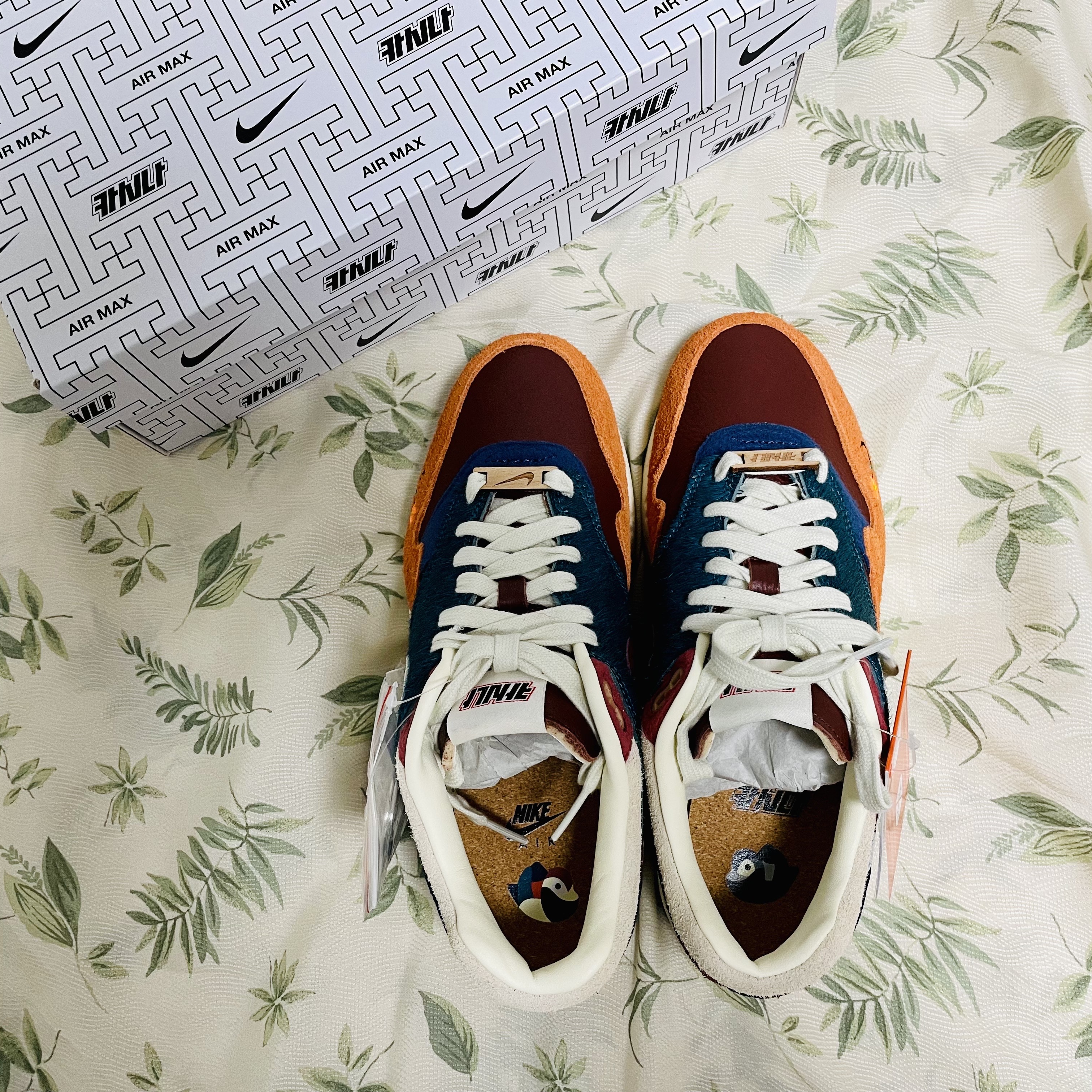 Nike x Kasina Air Max 1 SP Won-Ang Orange 착용 스타일 - 3