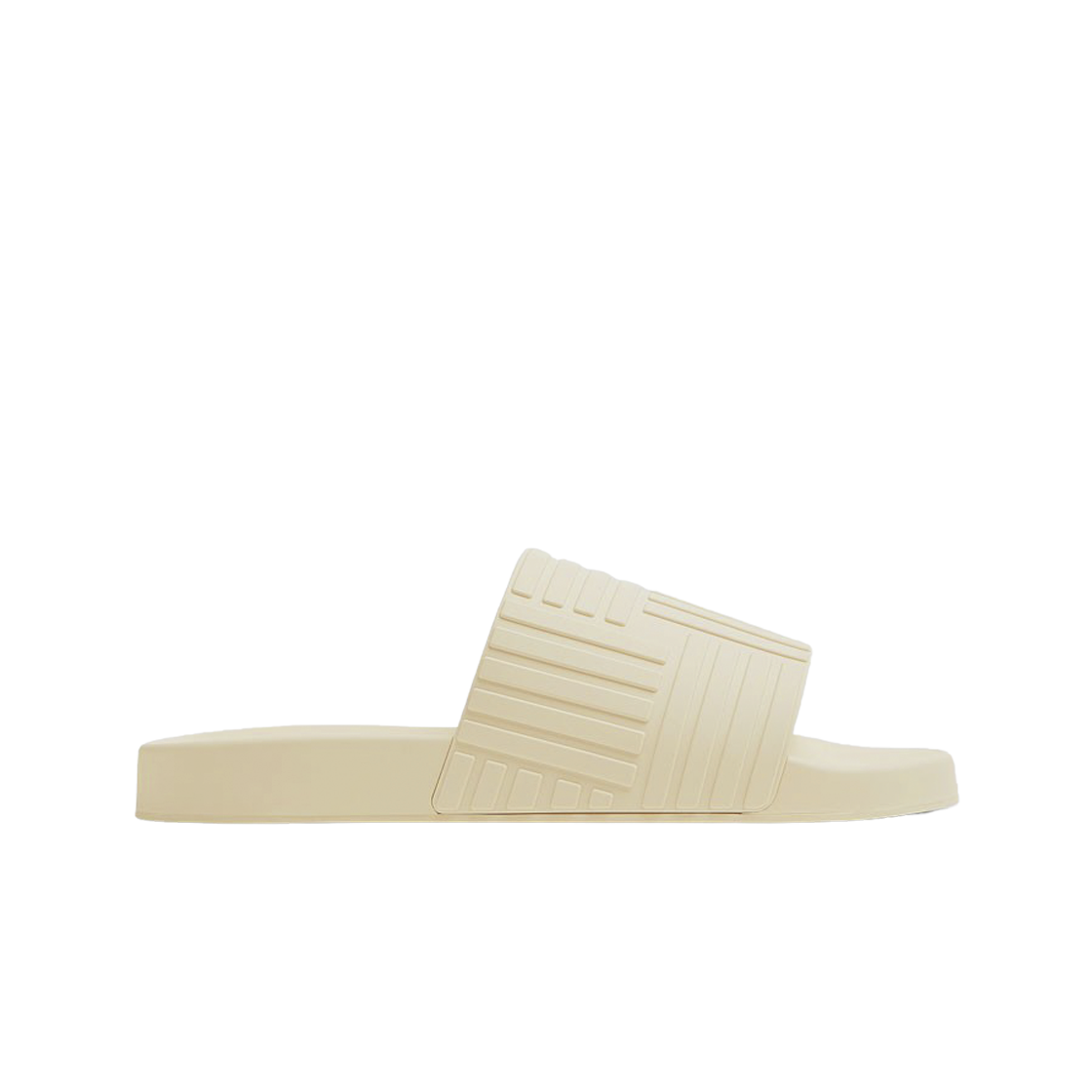 보테가 베네타 러버 슬라이더 씨 솔트(Bottega Veneta Rubber Slider Sea Salt)