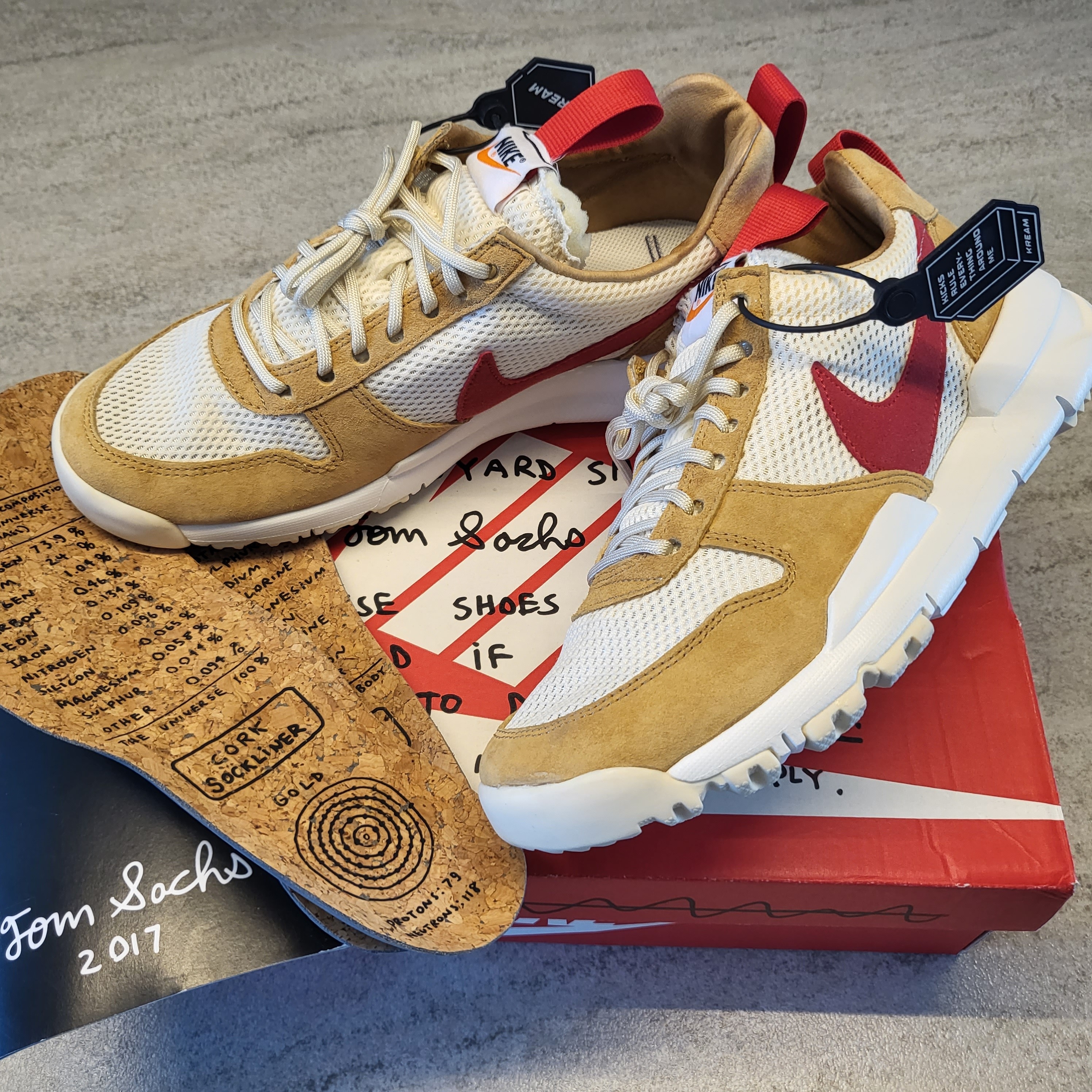 Nike x Tom Sachs Mars Yard Shoe 2.0 Space Camp 착용 스타일