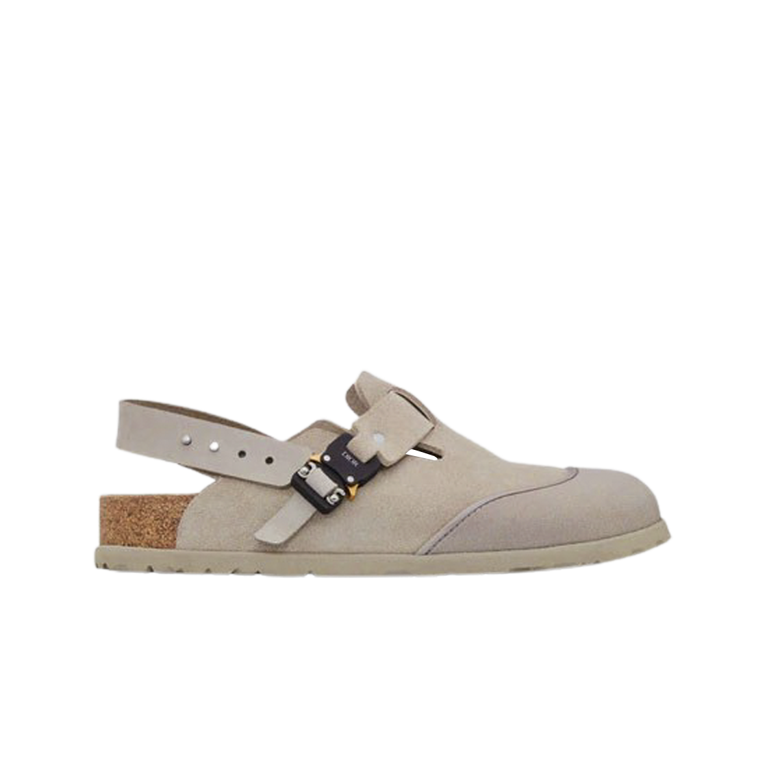 디올 x 버켄스탁 토키오 뮬 누벅 카프스킨 그레이지