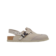 Dior x Birkenstock Tokio Mule Nubuck Calfskin Greige