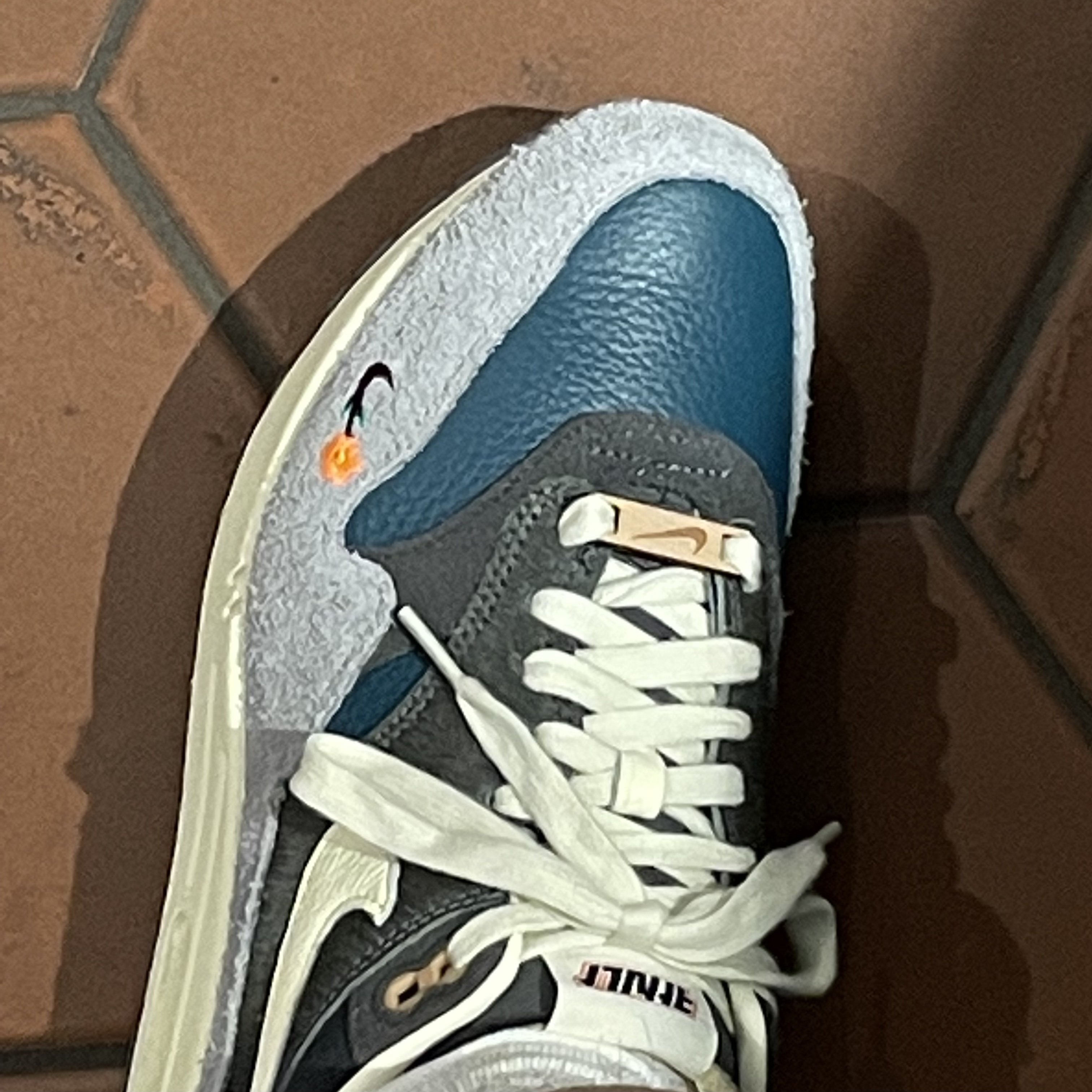 Nike x Kasina Air Max 1 SP Won-Ang Particle Grey 착용 스타일
