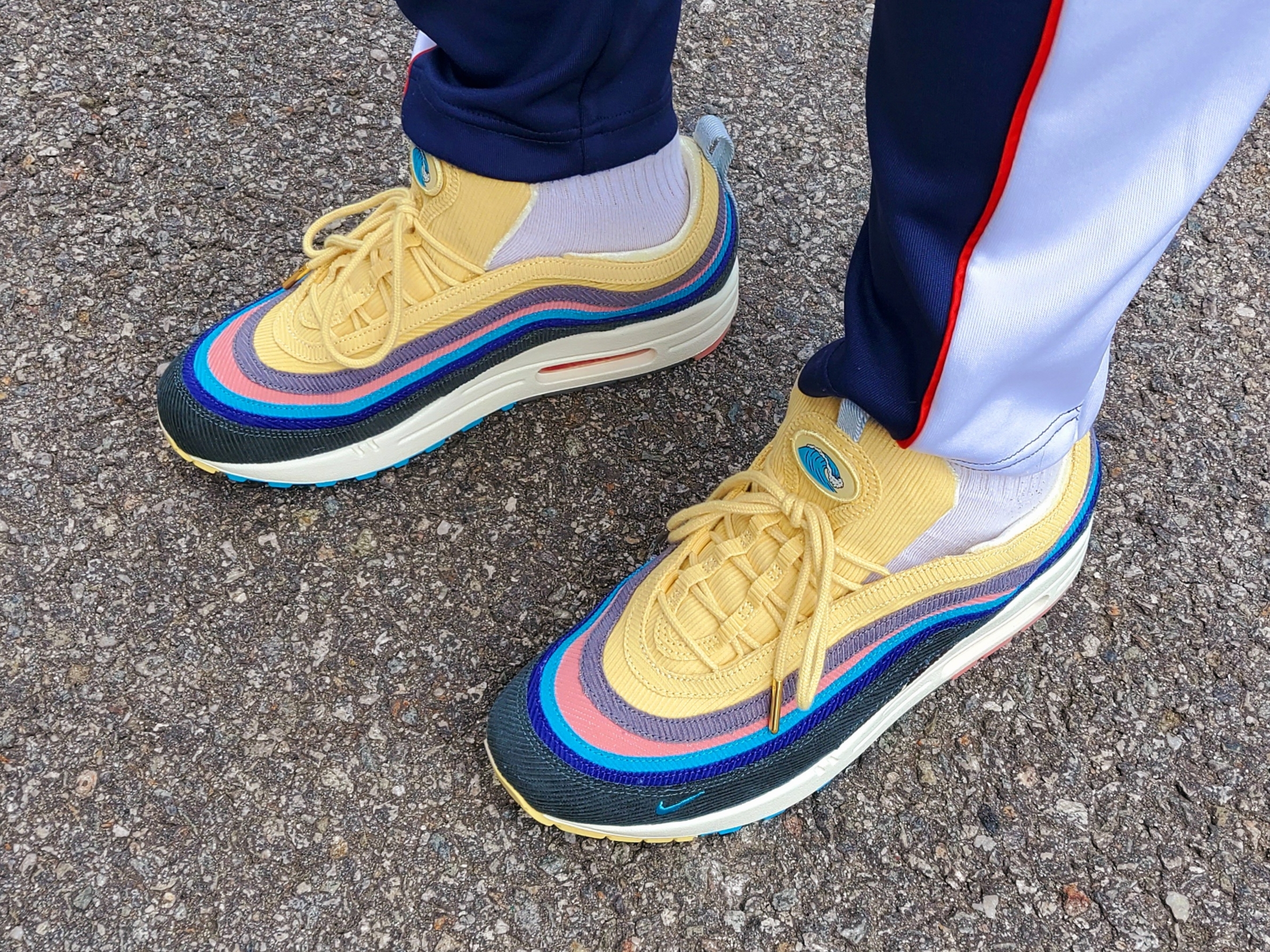 Nike x Sean Wotherspoon Air Max 1/97 착용 스타일 - 3