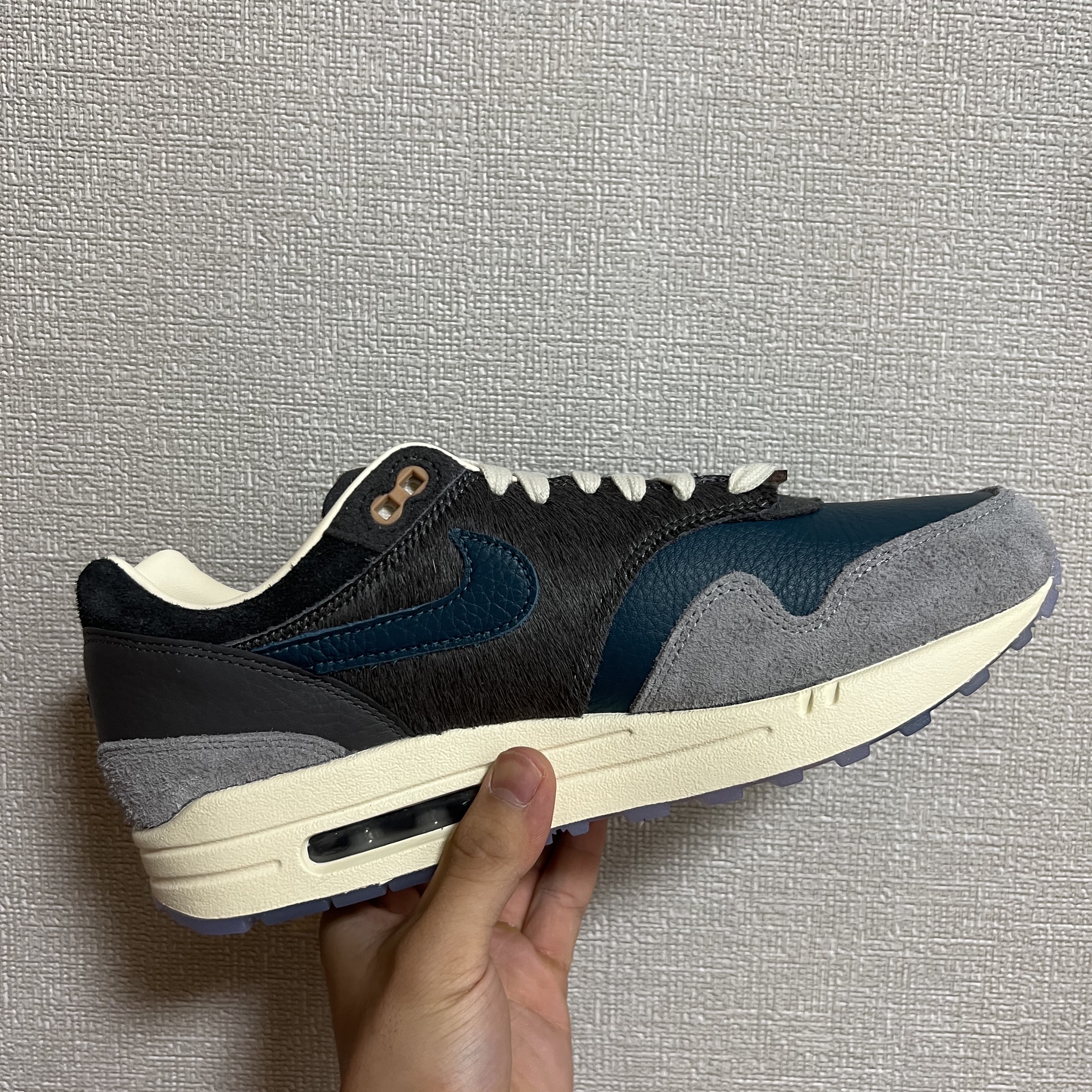 Nike x Kasina Air Max 1 SP Won-Ang Particle Grey 착용 스타일 - 2