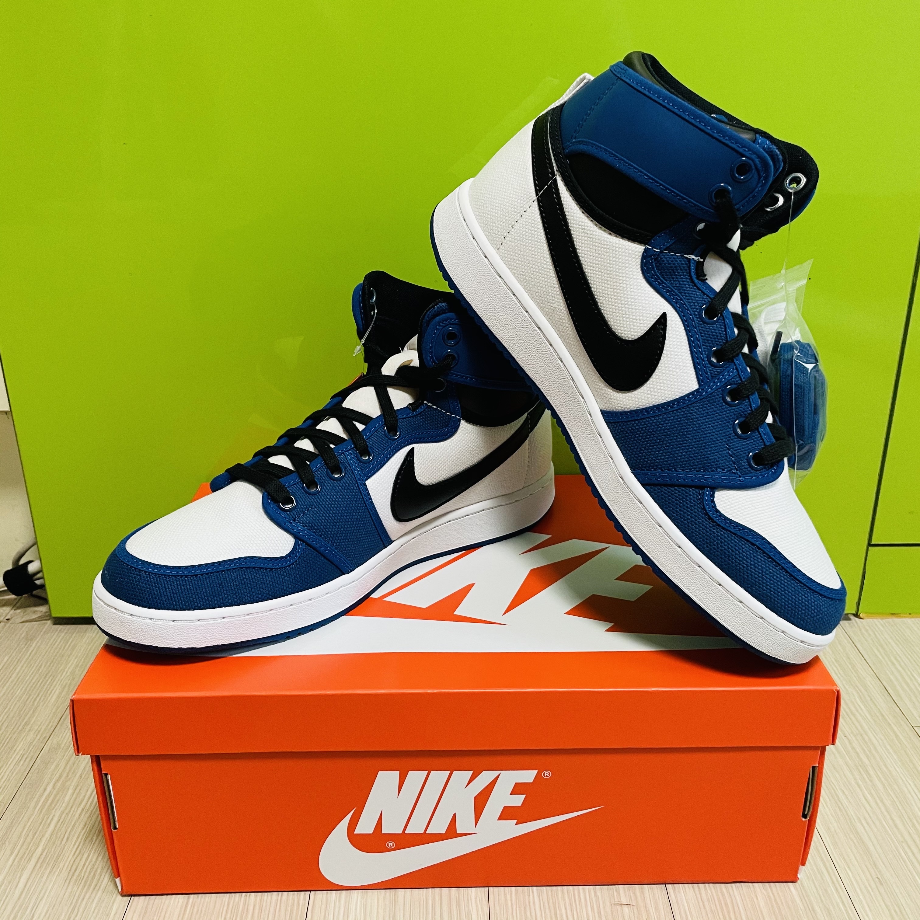 Jordan 1 KO Storm Blue 착용 스타일 - 2