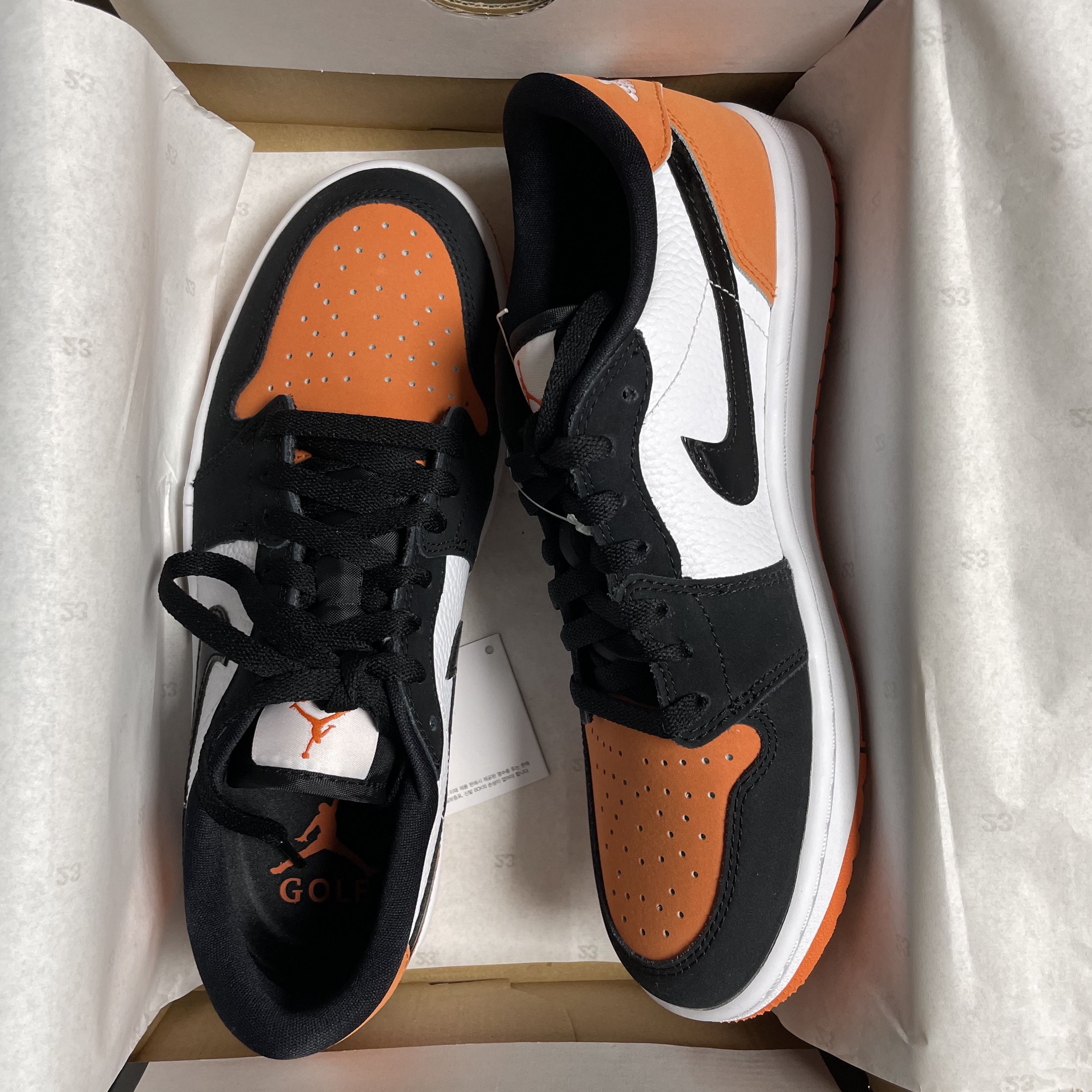Jordan 1 Low Golf Starfish 착용 스타일 - 1