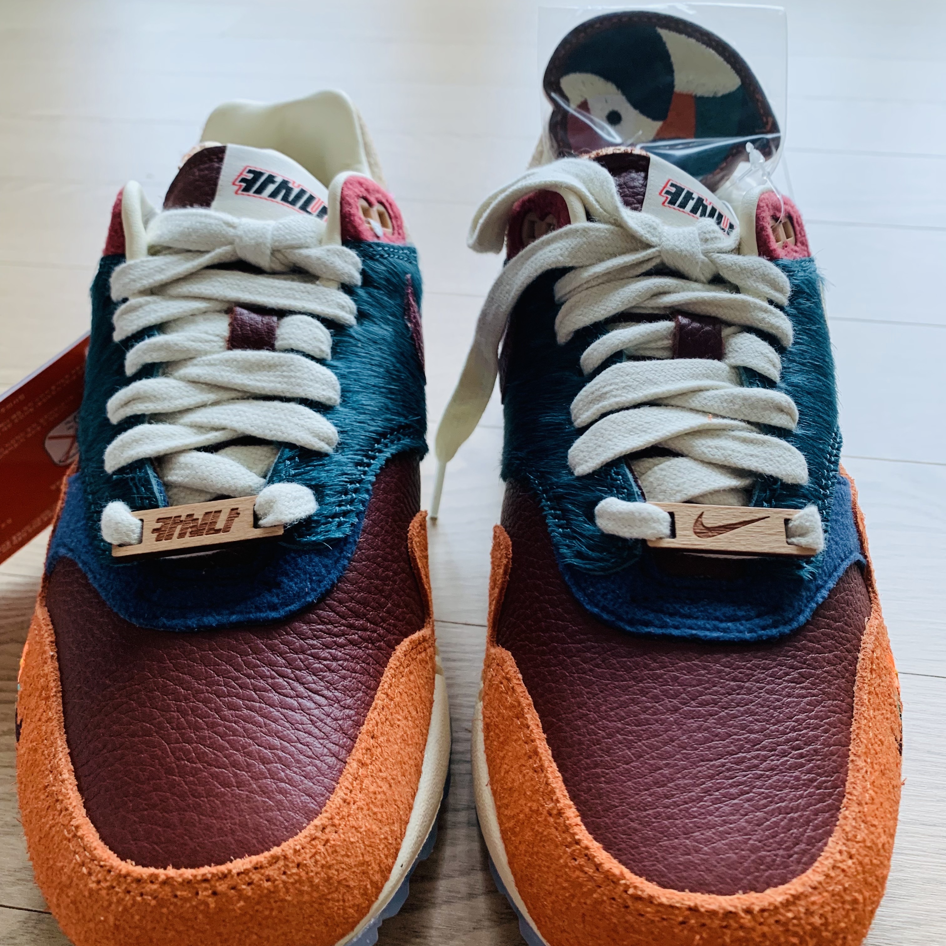 Nike x Kasina Air Max 1 SP Won-Ang Orange 착용 스타일 - 4