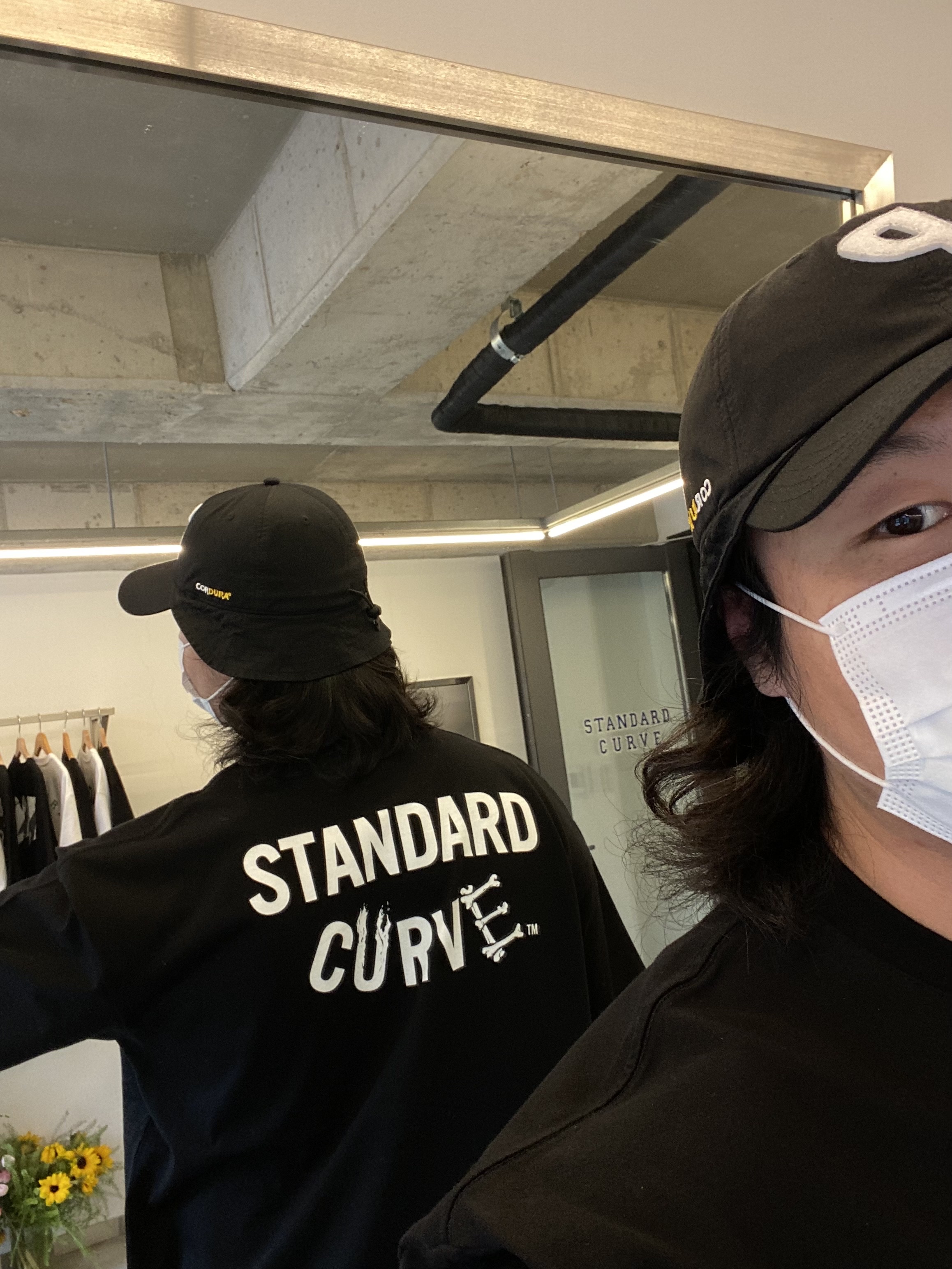Nike Air Force 1 B Silver Snake, Palace Cordura Safari 6-Panel Black - 21SS 착용 스타일 - 2
