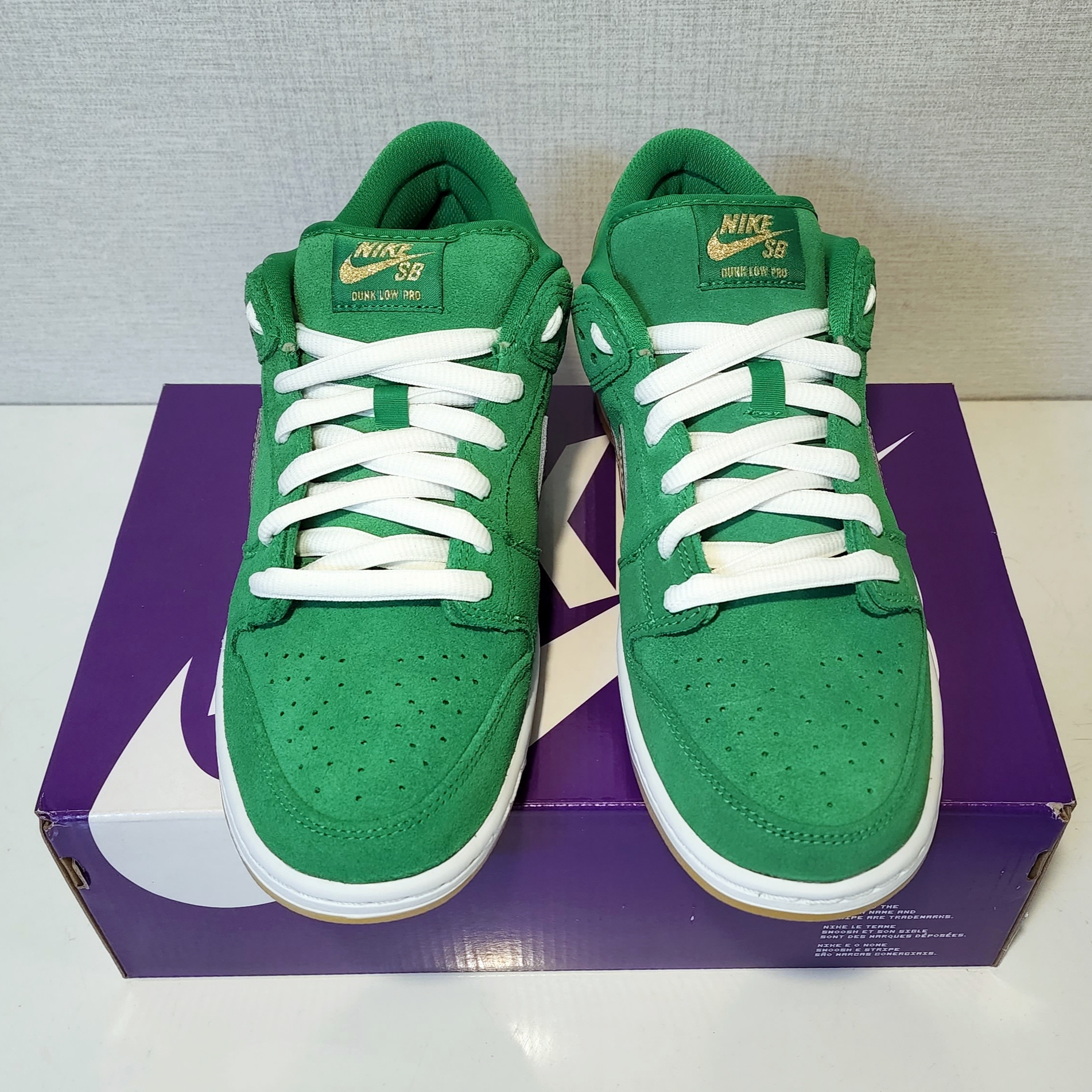 Nike SB Dunk Low Pro Shamrock 착용 스타일 - 4