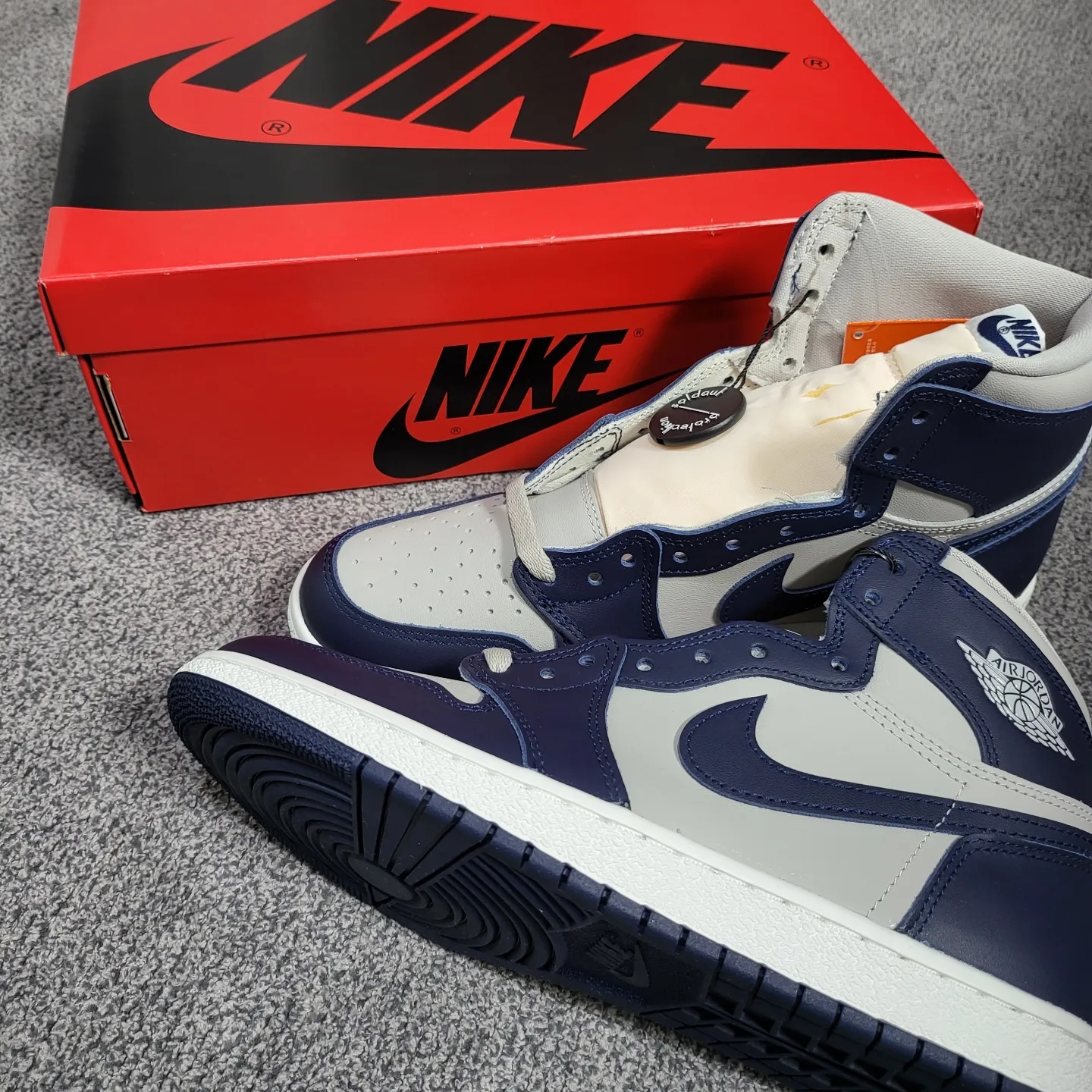 Jordan 1 High 85 College Navy 착용 스타일