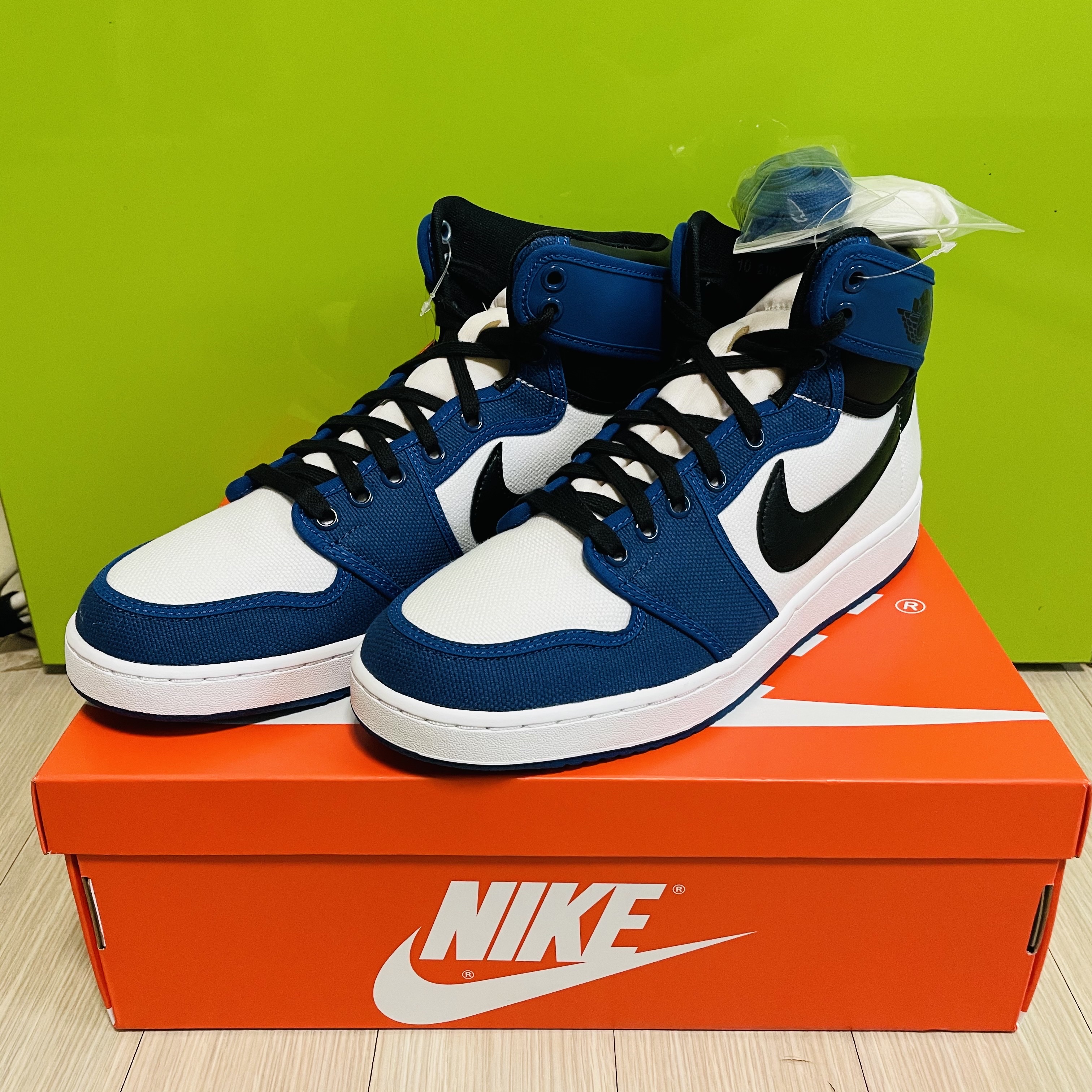 Jordan 1 KO Storm Blue 착용 스타일 - 1