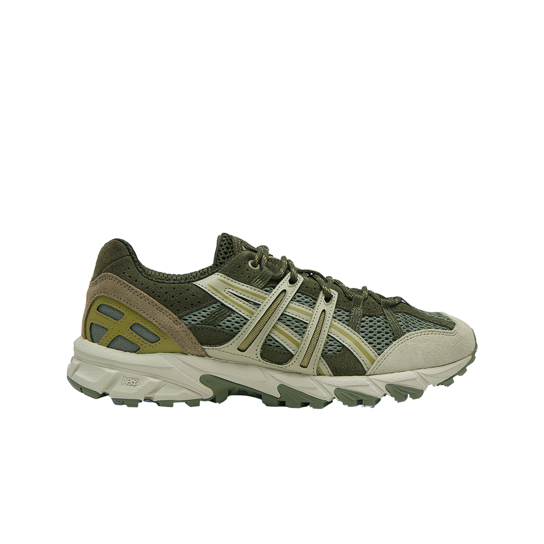 아식스 젤 소노마 15-50 라이큰 그린 드라이드 리프 그린(Asics Gel-Sonoma 15-50 Lichen Green Dried Leaf Green)