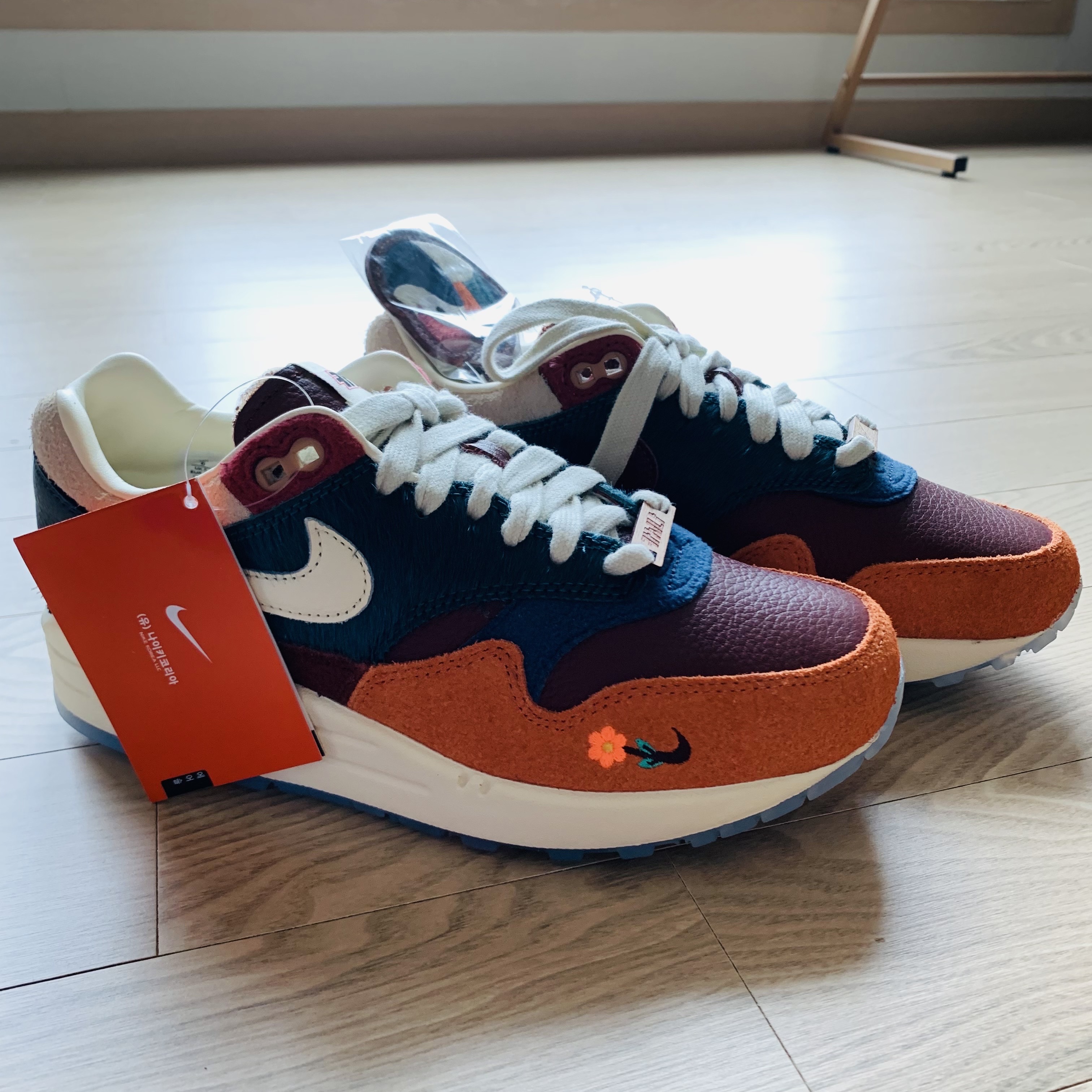 Nike x Kasina Air Max 1 SP Won-Ang Orange 착용 스타일 - 3