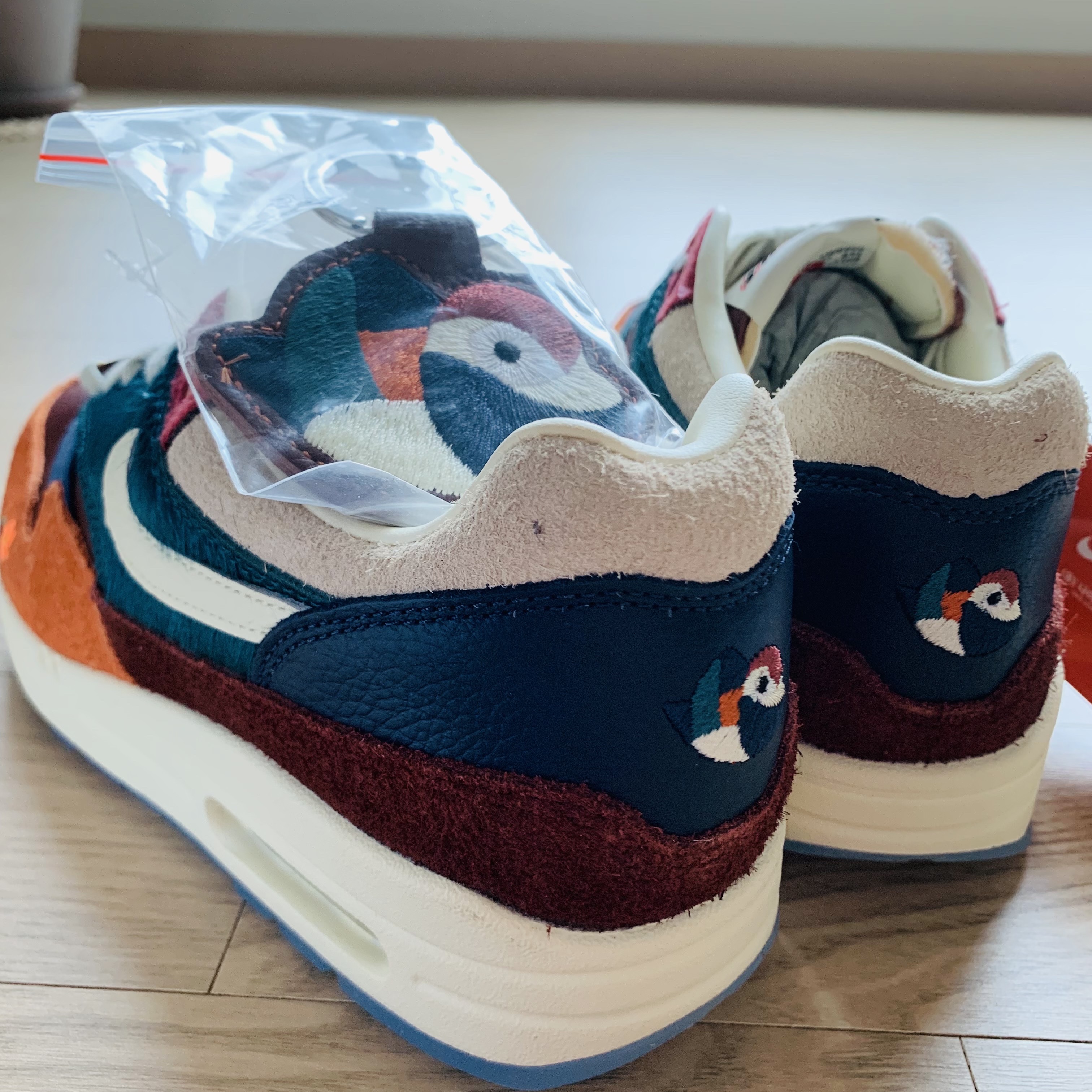 Nike x Kasina Air Max 1 SP Won-Ang Orange 착용 스타일 - 2