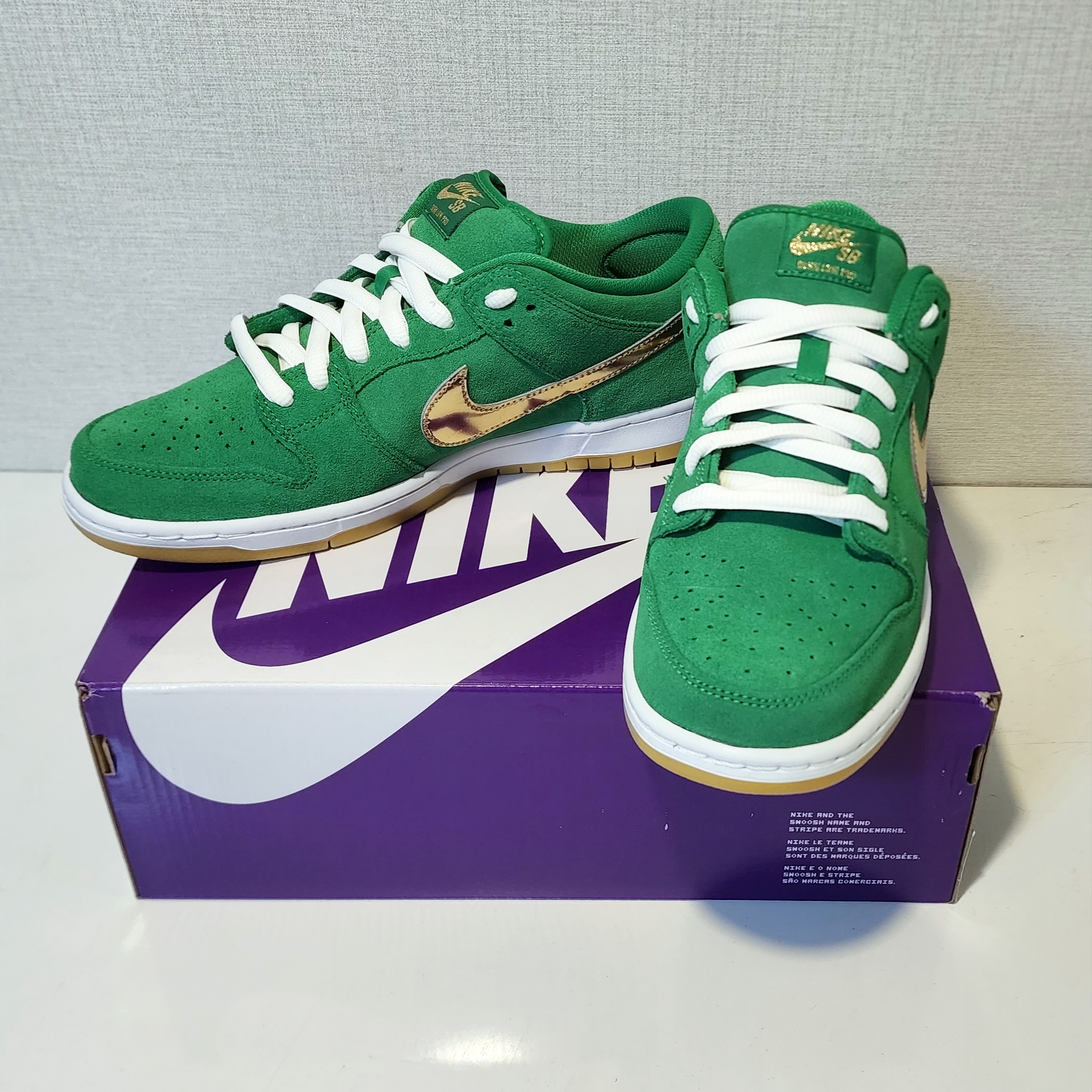 Nike SB Dunk Low Pro Shamrock 착용 스타일 - 3