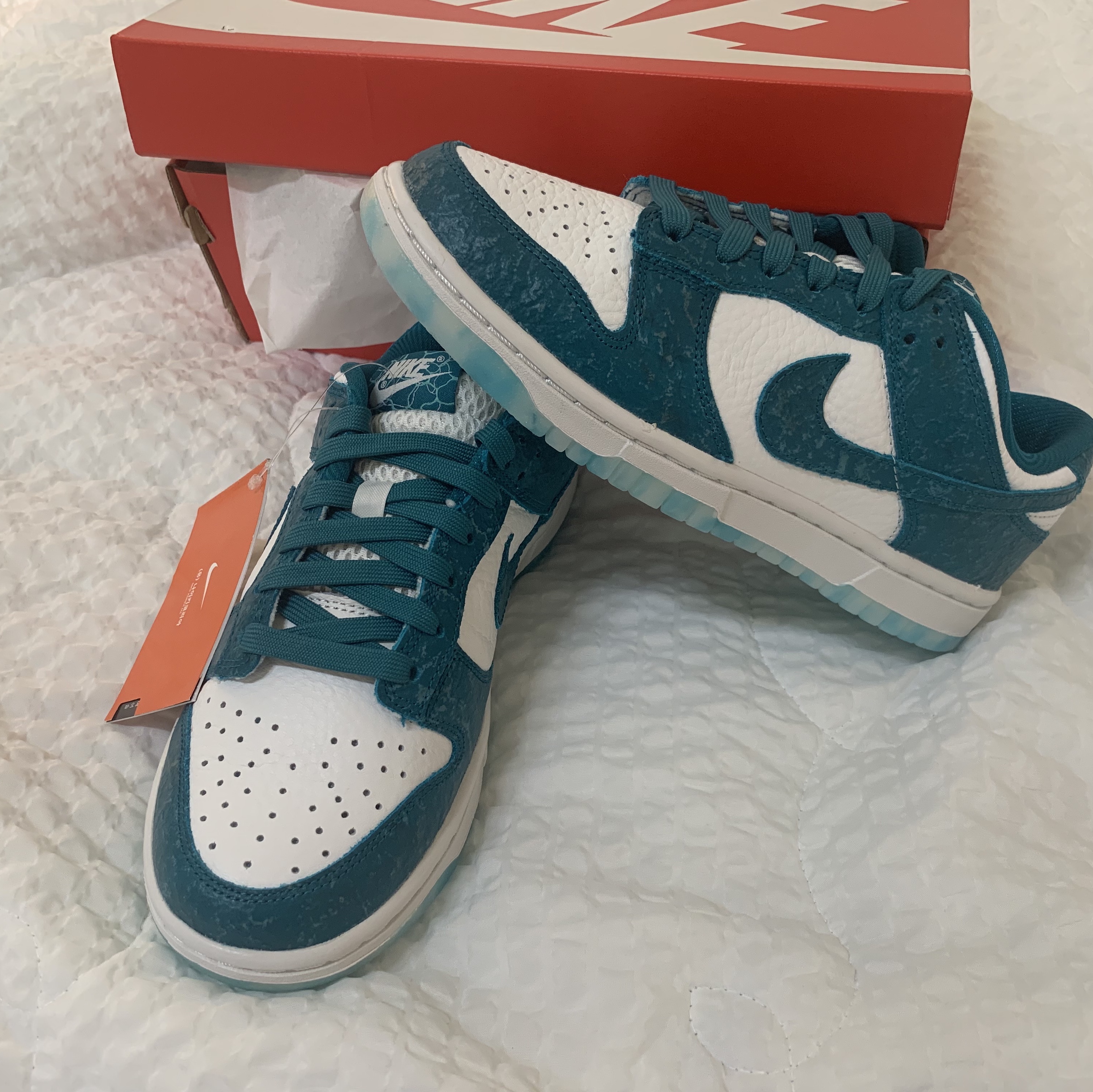 (W) Nike Dunk Low Ocean 착용 스타일 - 2