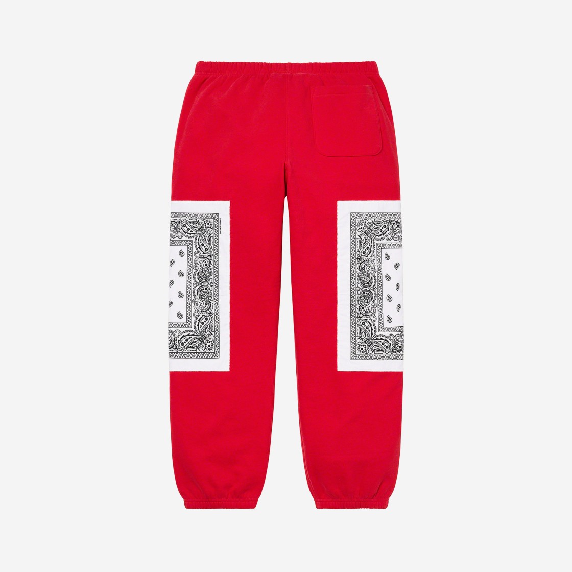 Supreme x The North Face Bandana Sweatpants Red - 22SS 상세 이미지 2