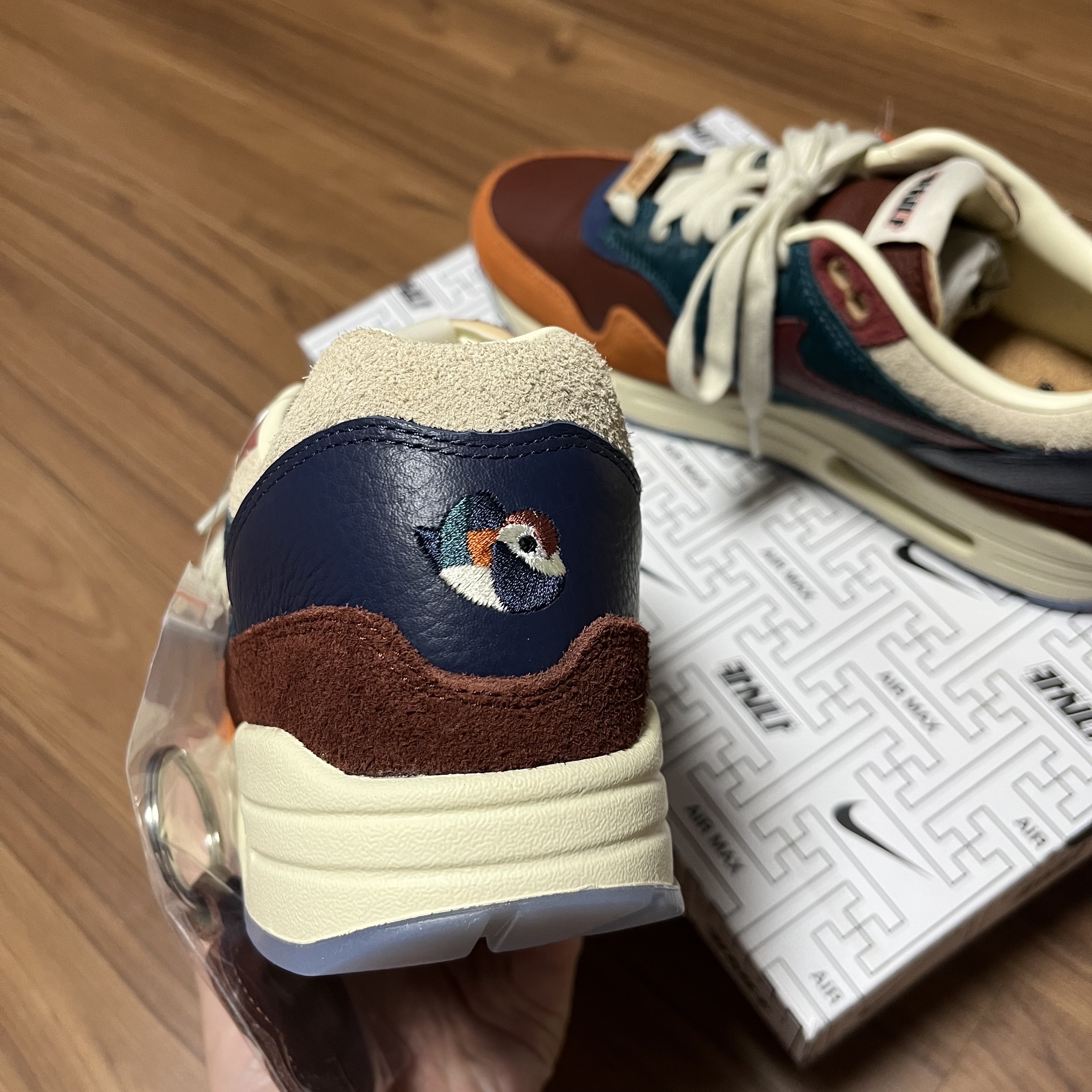 Nike x Kasina Air Max 1 SP Won-Ang Orange 착용 스타일 - 3