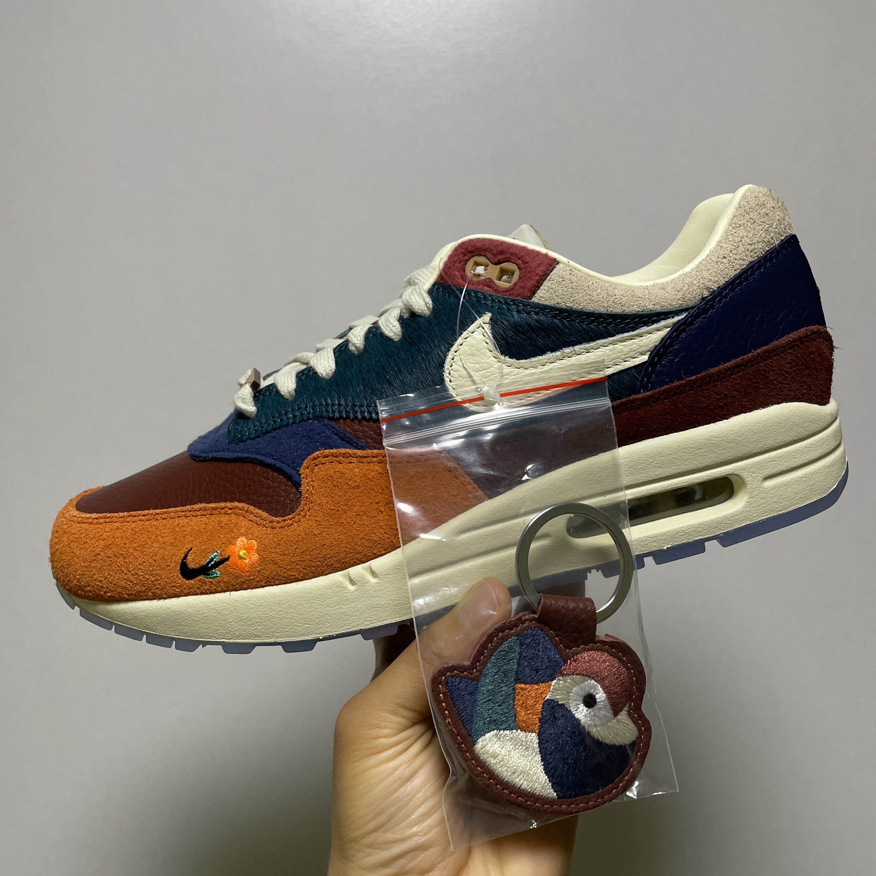Nike x Kasina Air Max 1 SP Won-Ang Orange 착용 스타일 - 4