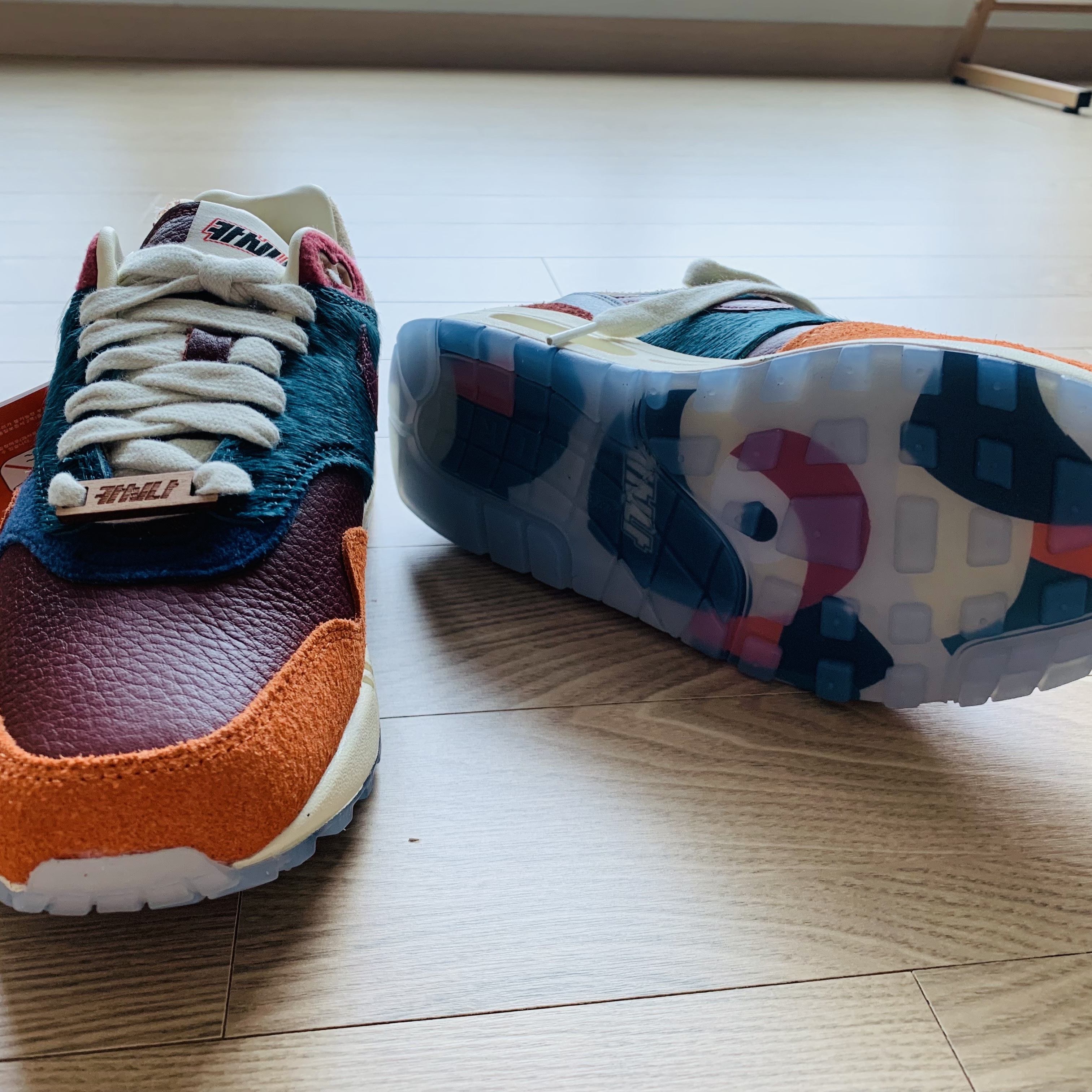 Nike x Kasina Air Max 1 SP Won-Ang Orange 착용 스타일 - 5