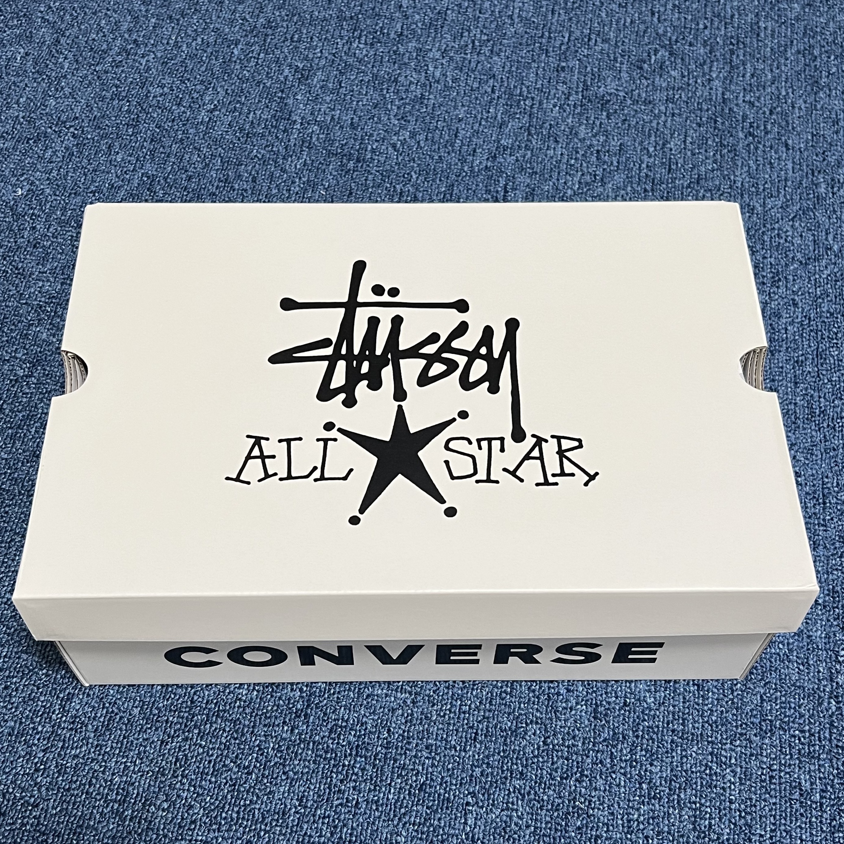 Converse x Stussy Chuck 70 High Black 착용 스타일 - 2